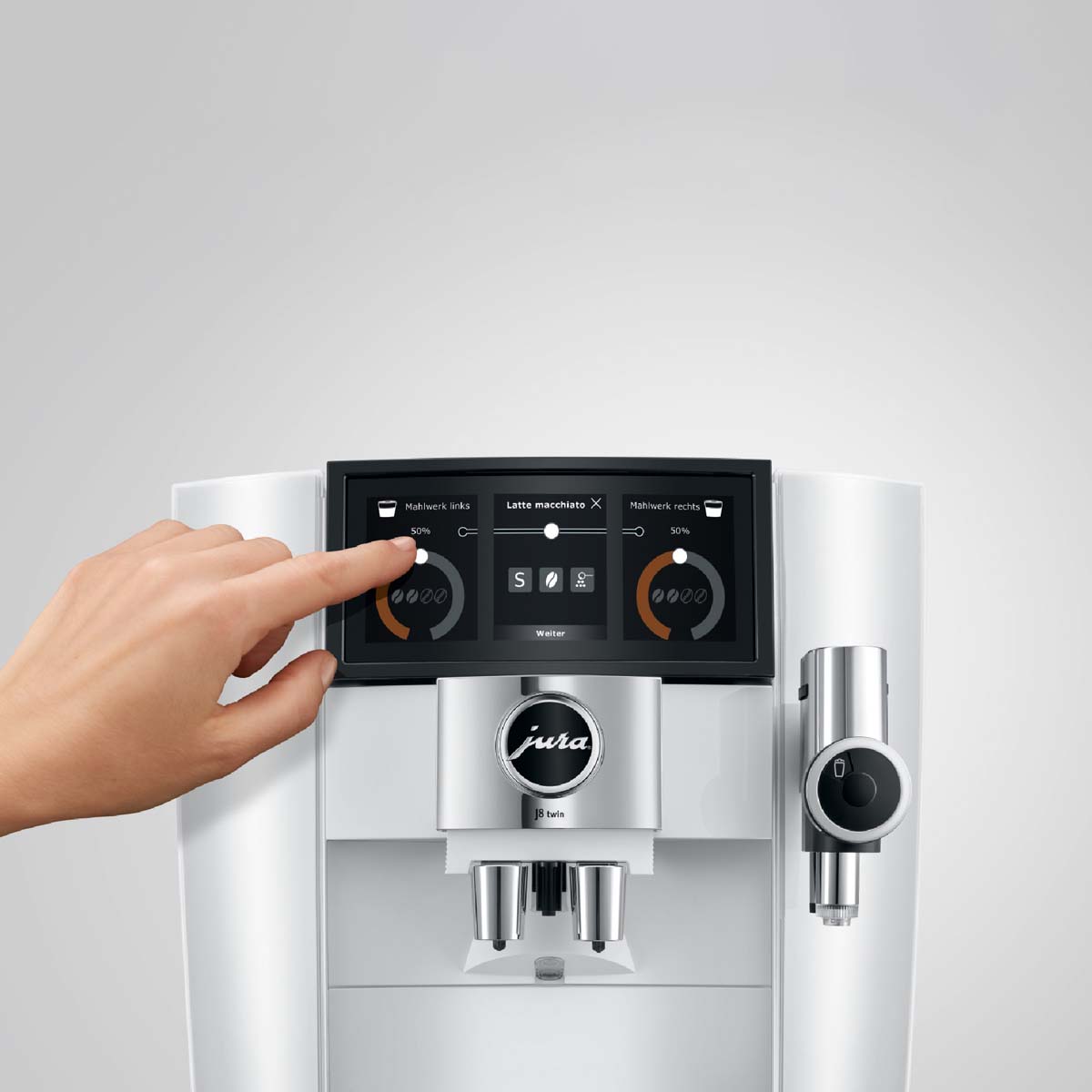 JURA J8 (EA) Twin Diamond White