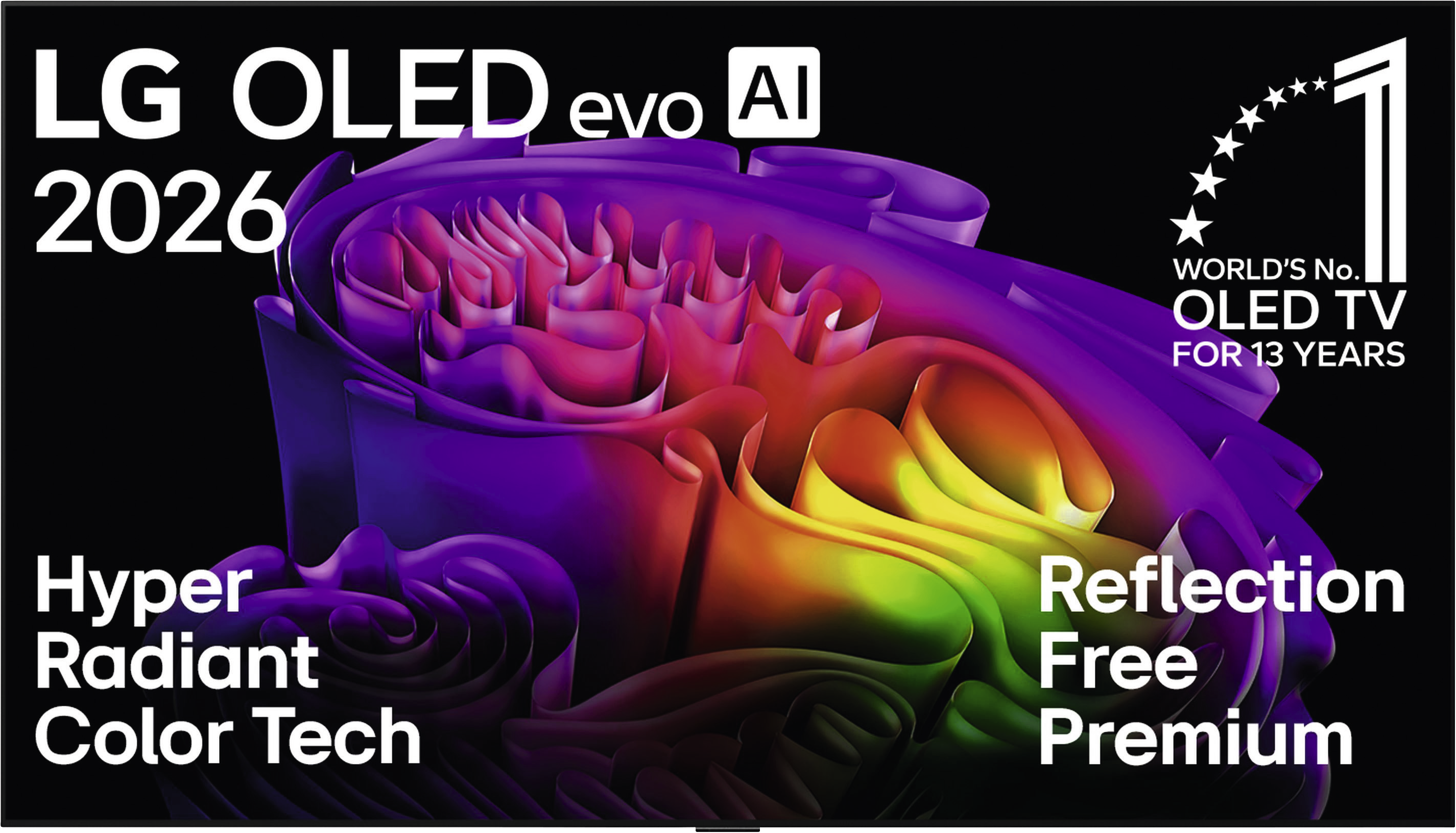 LG OLED65G68LW | 65" OLED evo G6 | 4K UHD | Dolby Atmos
