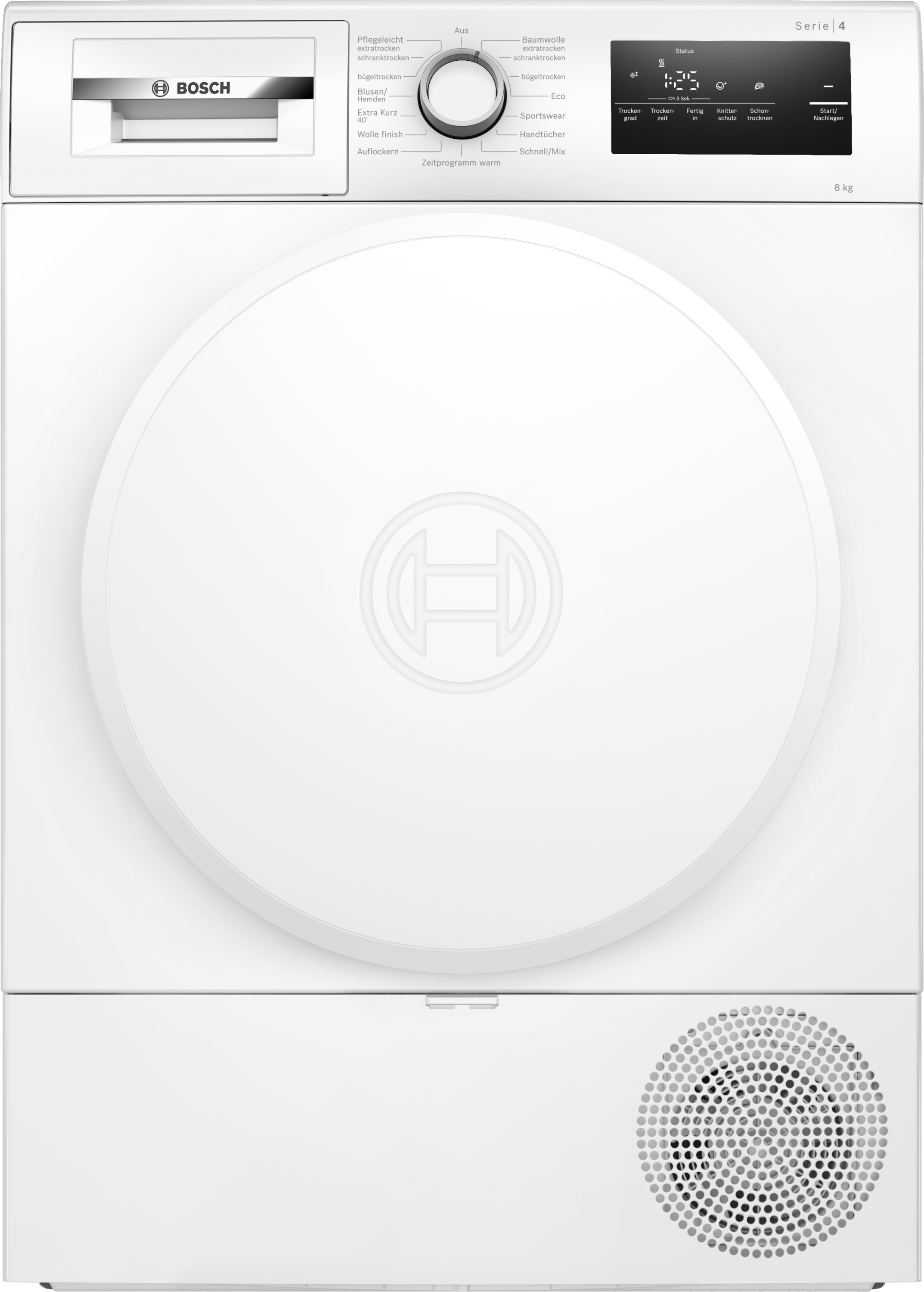 Bosch WTH83V94 Wärmepumpentrockner | EasyClean-Filter | Auto Dry | EEK D | 63dB