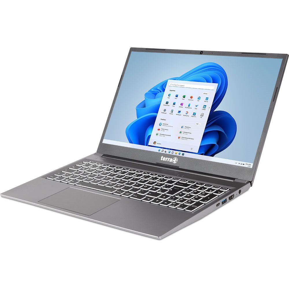 TERRA MOBILE 1500P | 15.6" FHD | Ryzen 5 7430U | 16GB RAM | 500GB SSD | Win 11 Home