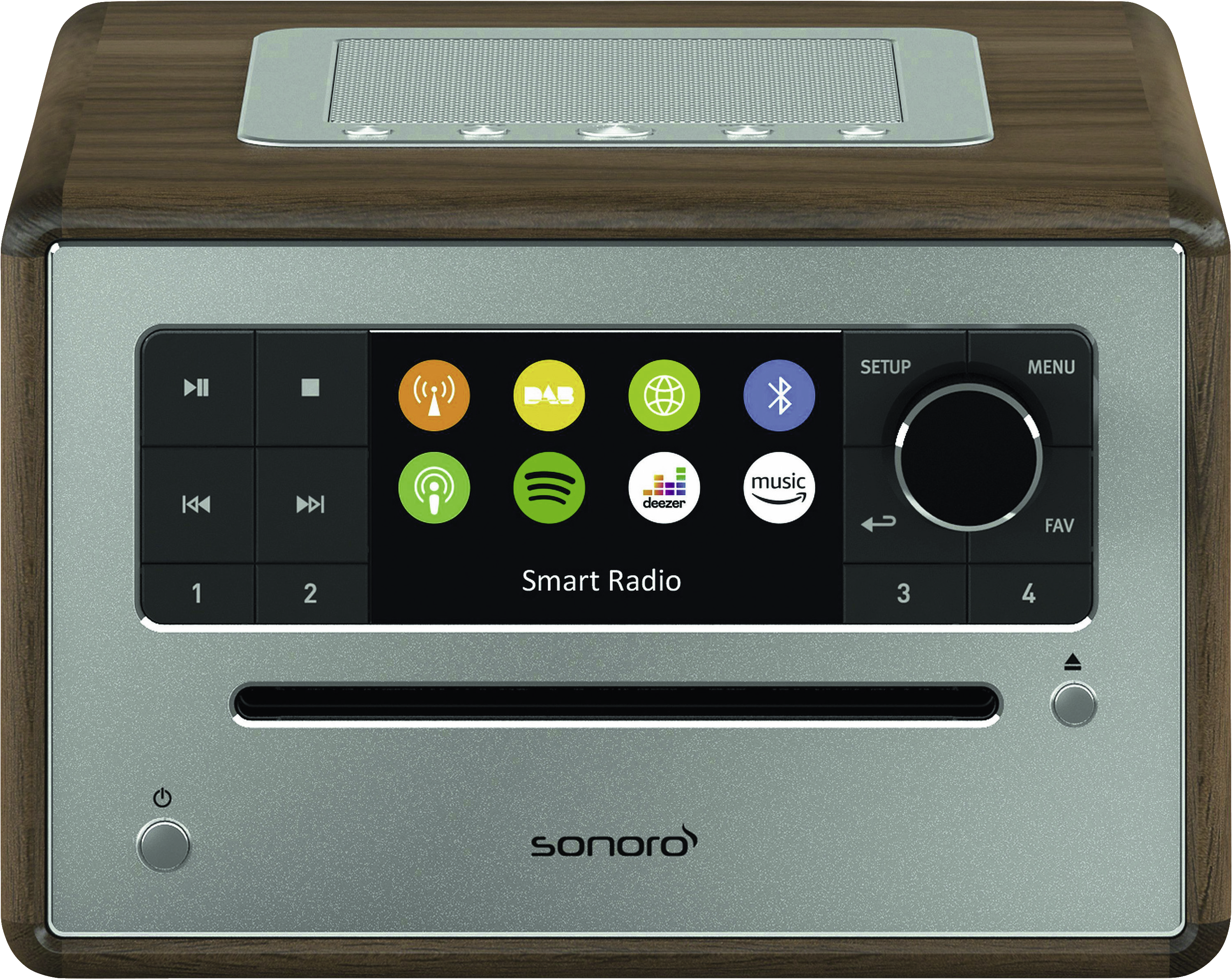 Sonoro ELITE | DAB+/UKW/Internet-Radio | CD-Player | 2,8" Display | Bluetooth