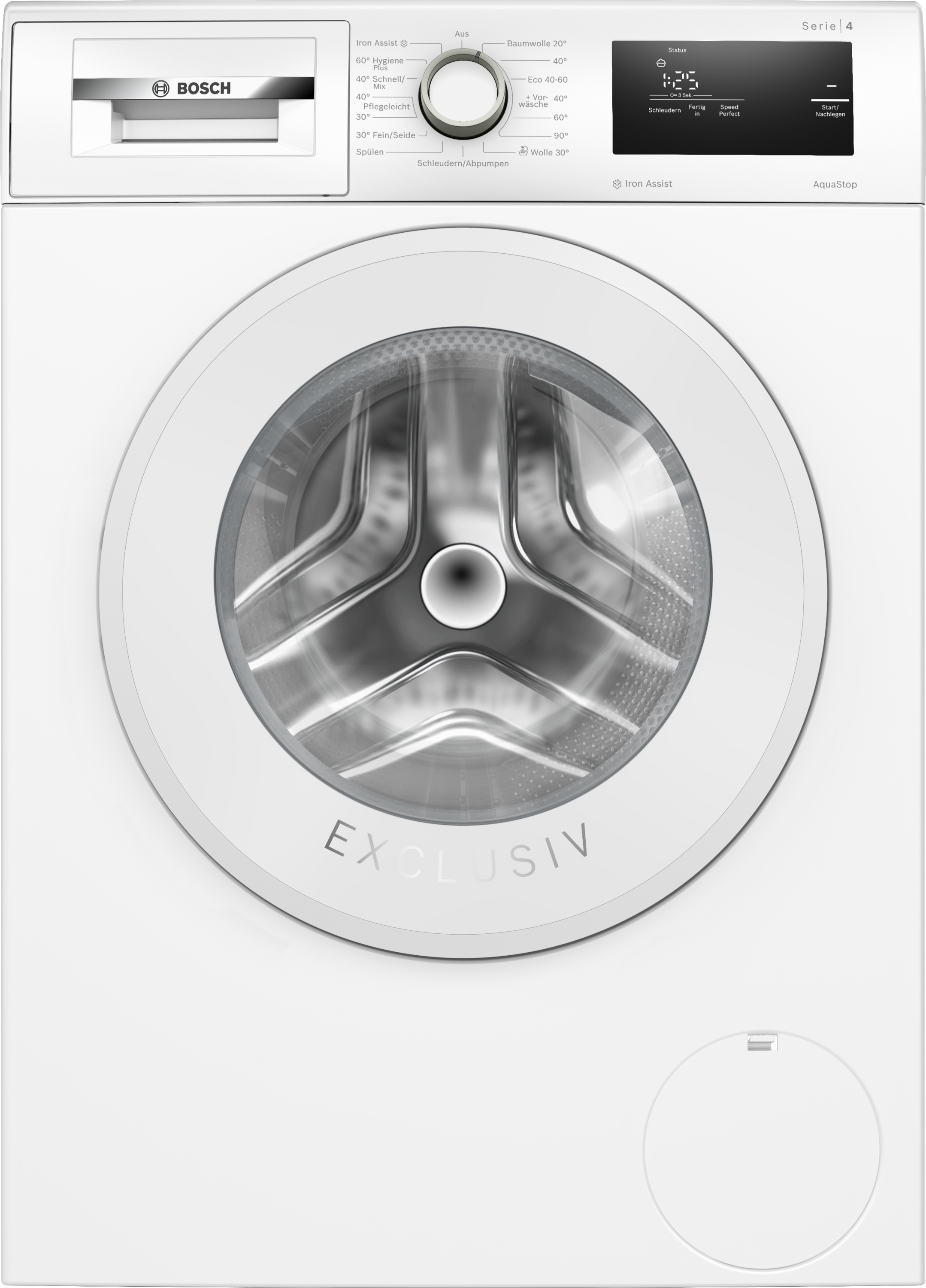 Bosch WAN28095 Waschmaschine | 8kg | 1400 U/min | Iron Assist | EEK A | 71dB