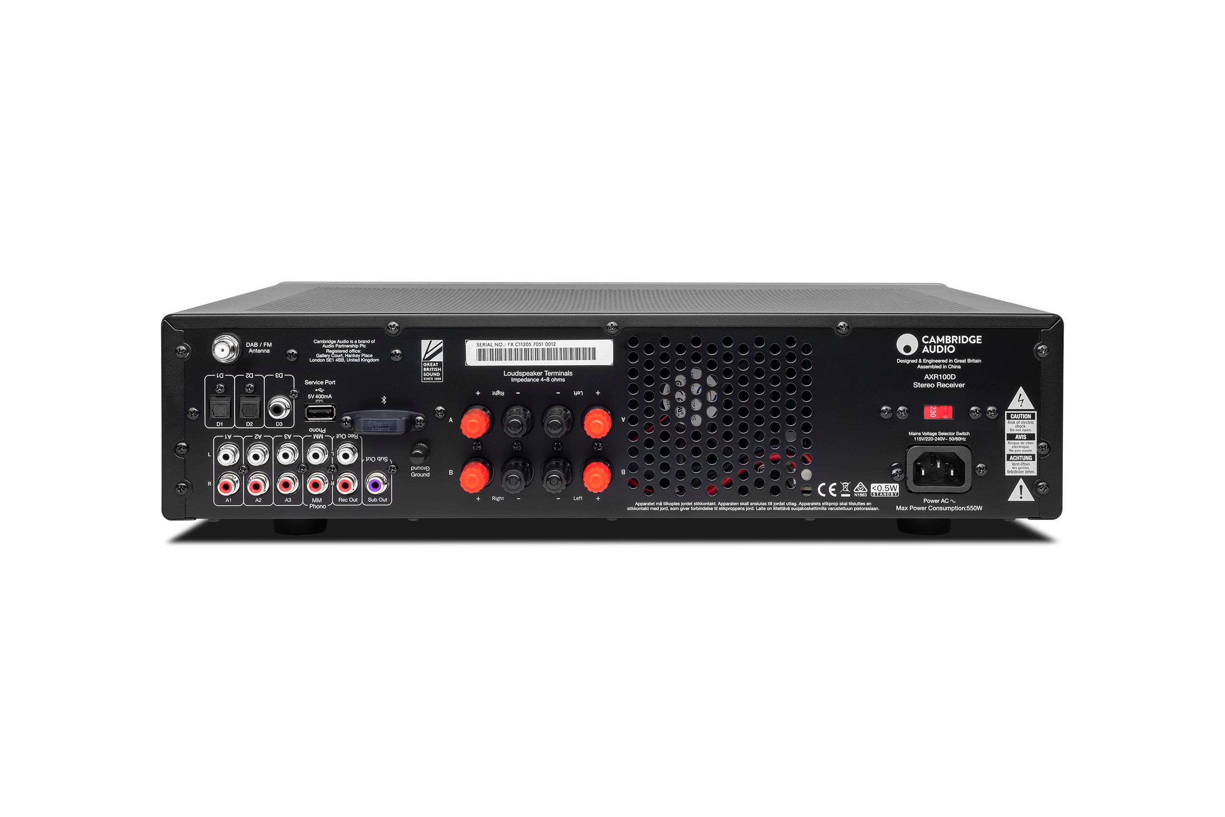 Cambridge AXR100D Stereo Receiver Aussteller