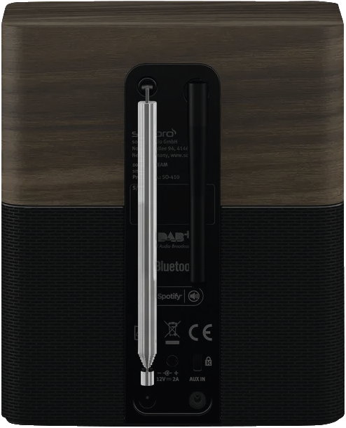 Sonoro STREAM | DAB+/UKW/Internet-Radio | 2,4" Display | Bluetooth | Spotify Connect