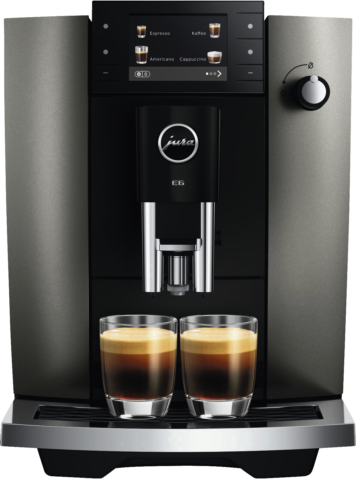 JURA E6 (ED) Dark Inox | Kaffeevollautomat | 15 bar | 1,9l Tank