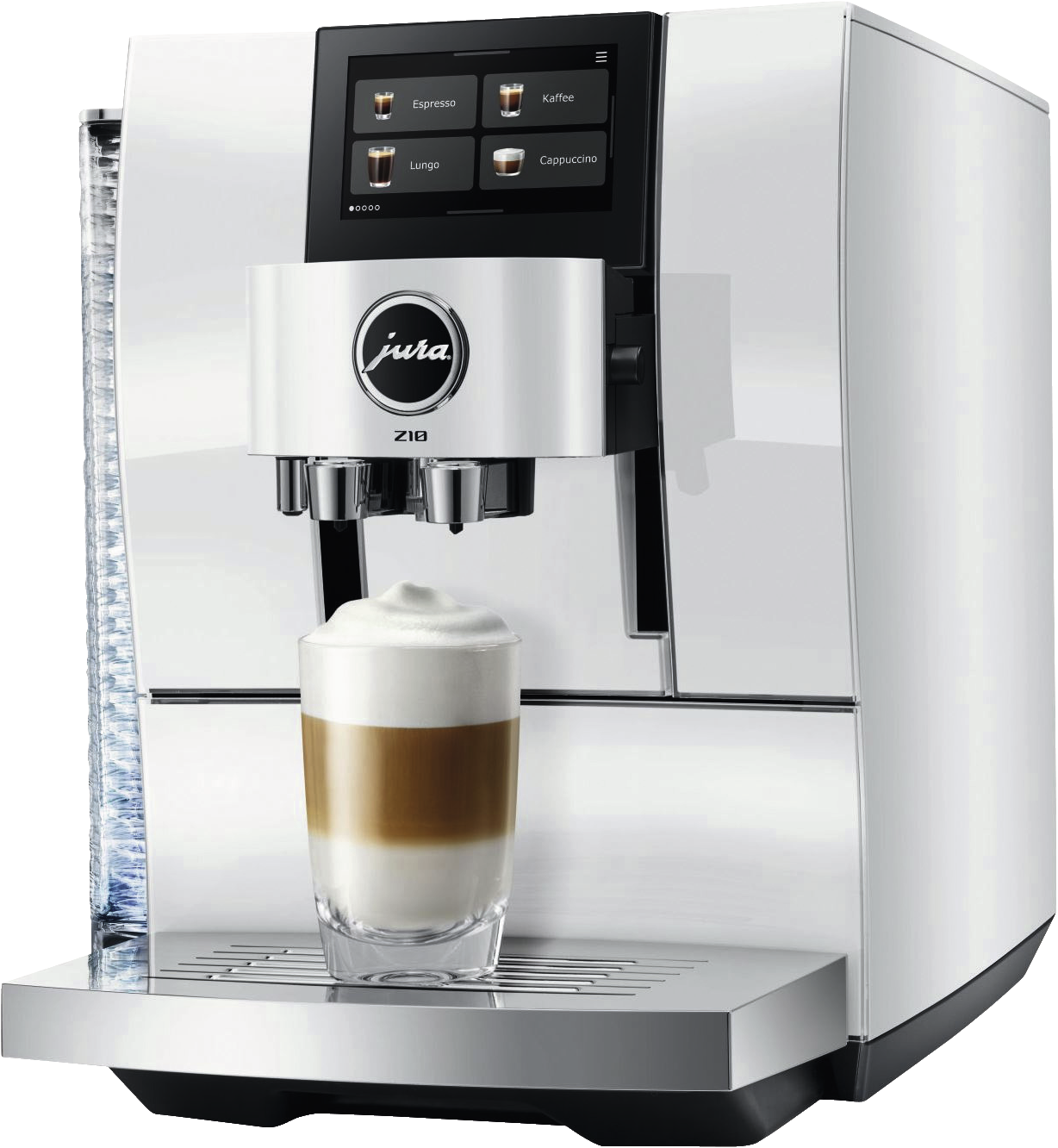 JURA Z10 (EB) Diamond White | Kaffeevollautomat | 15 bar | 2,4 l Tank