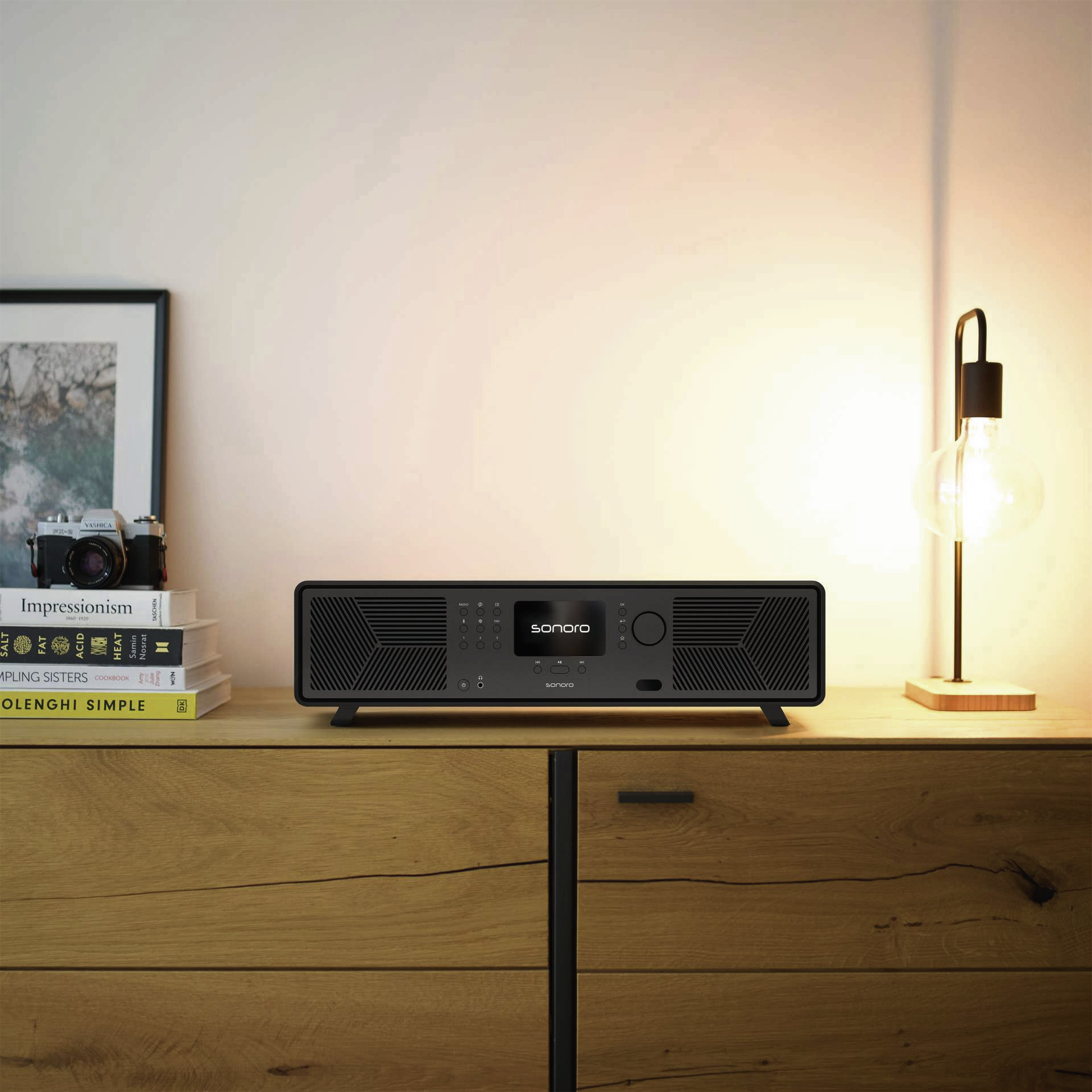 Sonoro AVATON | DAB+/UKW-Radio | Internet-Radio | Bluetooth | 4" Display