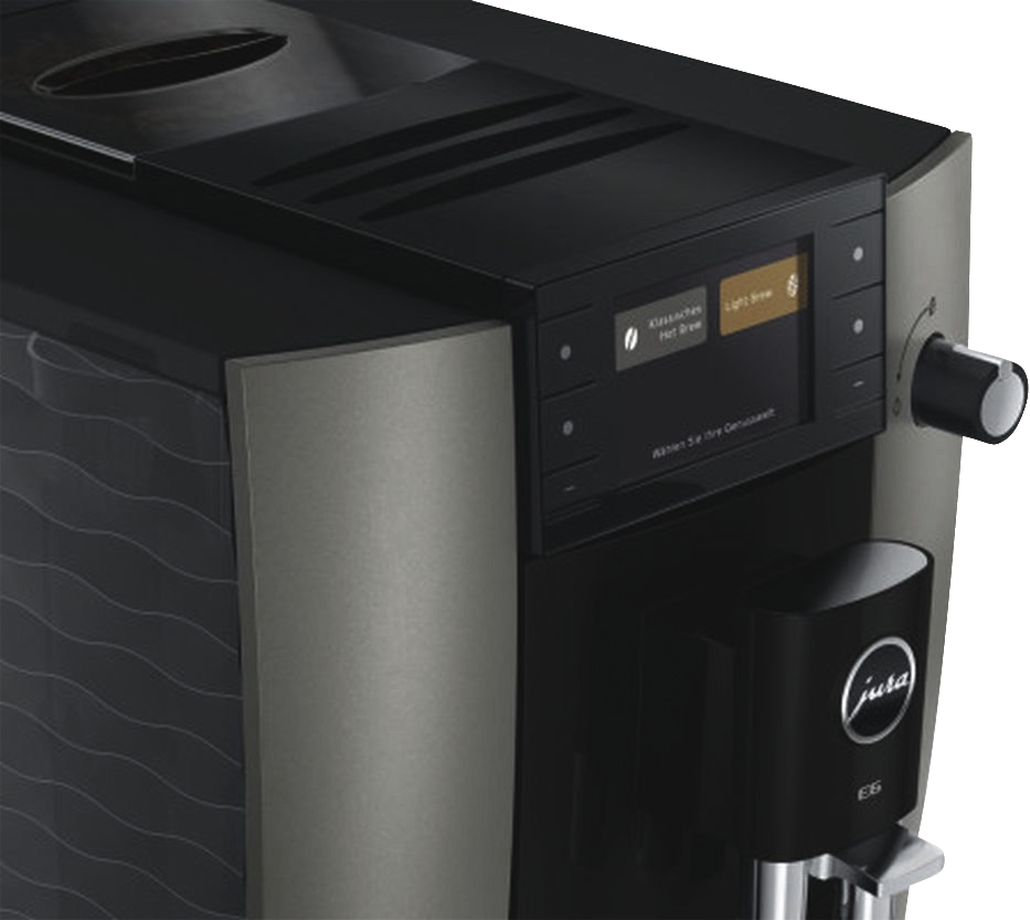 JURA E6 (ED) Dark Inox | Kaffeevollautomat | 15 bar | 1,9l Tank