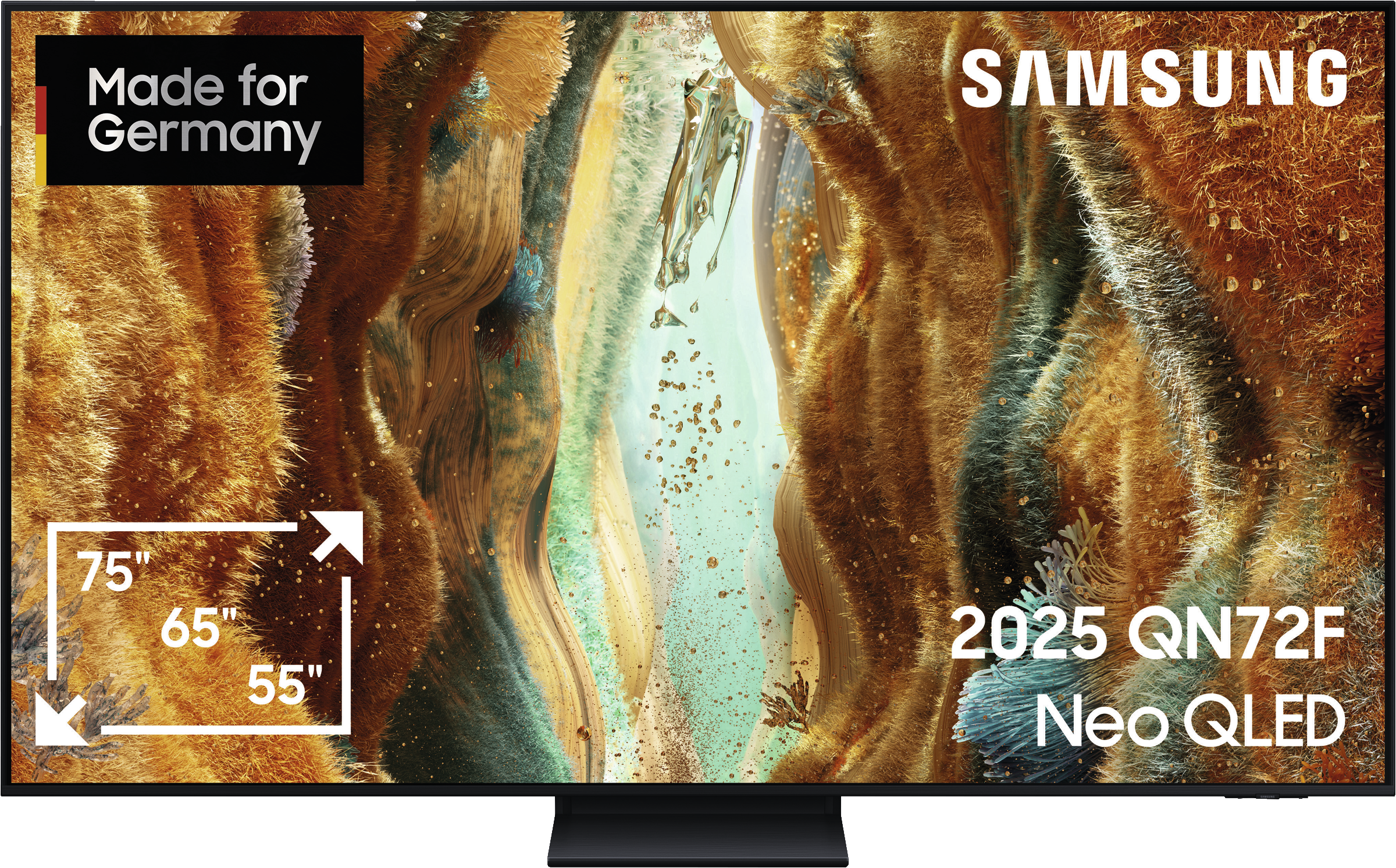 Samsung GQ75QN72FATXZG - 75" 4K QLED Smart-TV QN72F