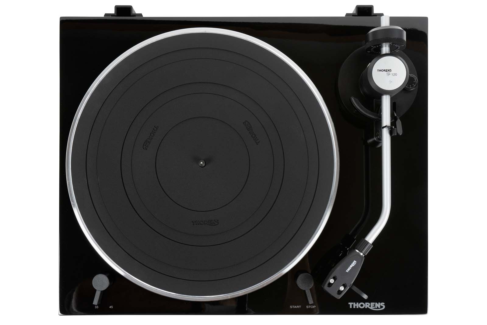 Thorens TD 204 Plattenspieler mit AT95E Tonabnehmer