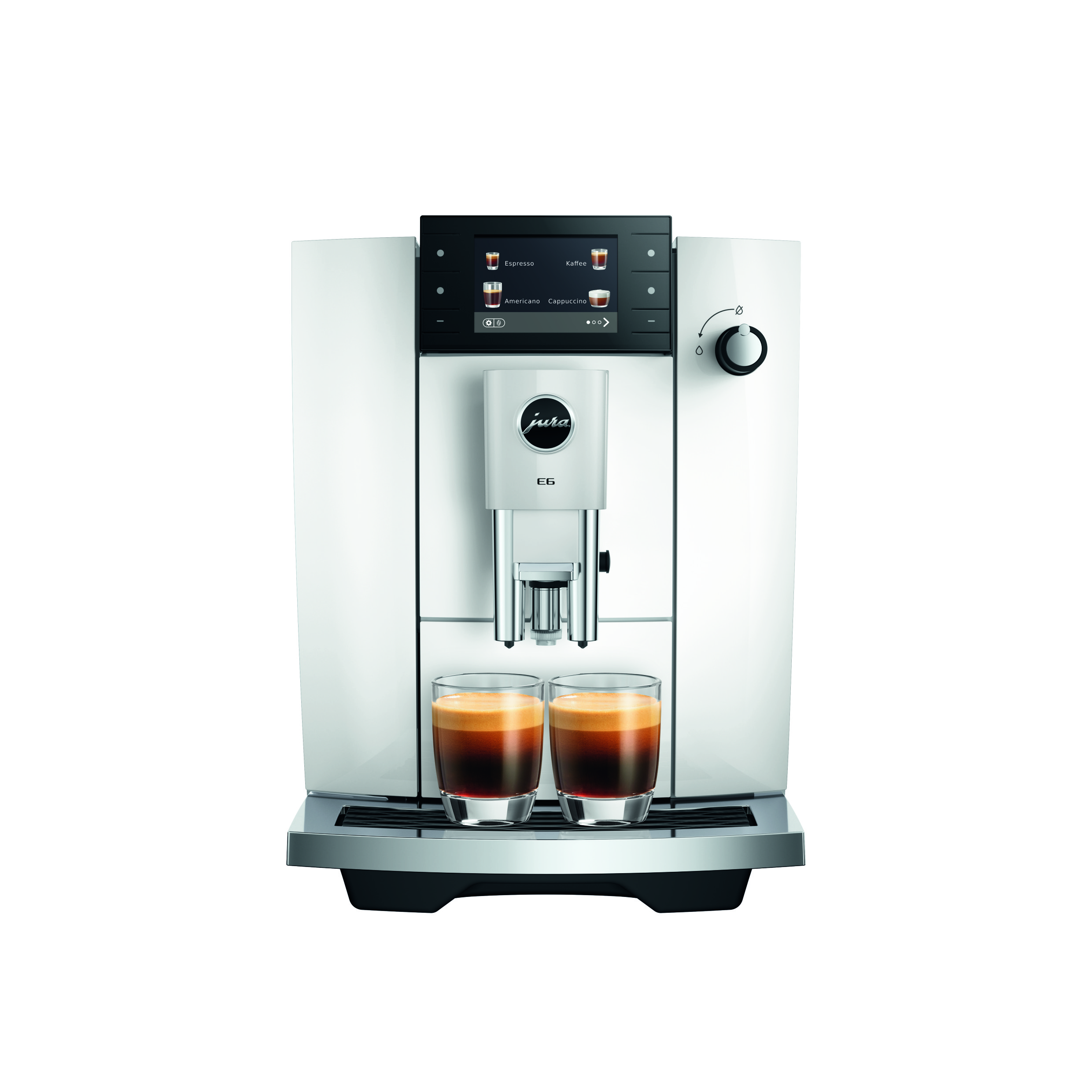 JURA E6 (ED) Piano White | 15 bar | 1,9 l Tank