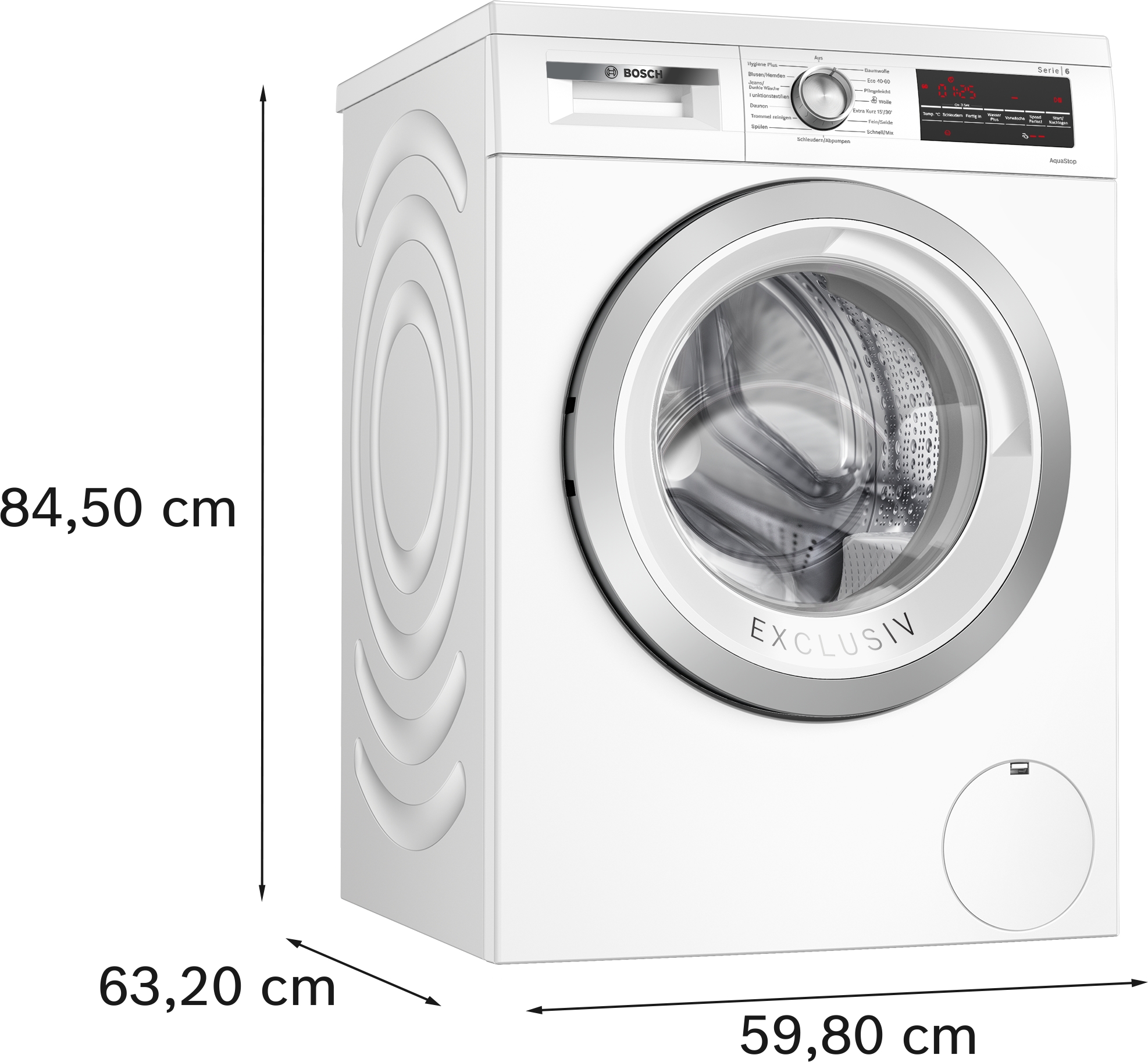 Bosch WUU28T92 Waschmaschine unterbaufähig | 9 kg | 1400 U/min | Speed Perfect | EEK A