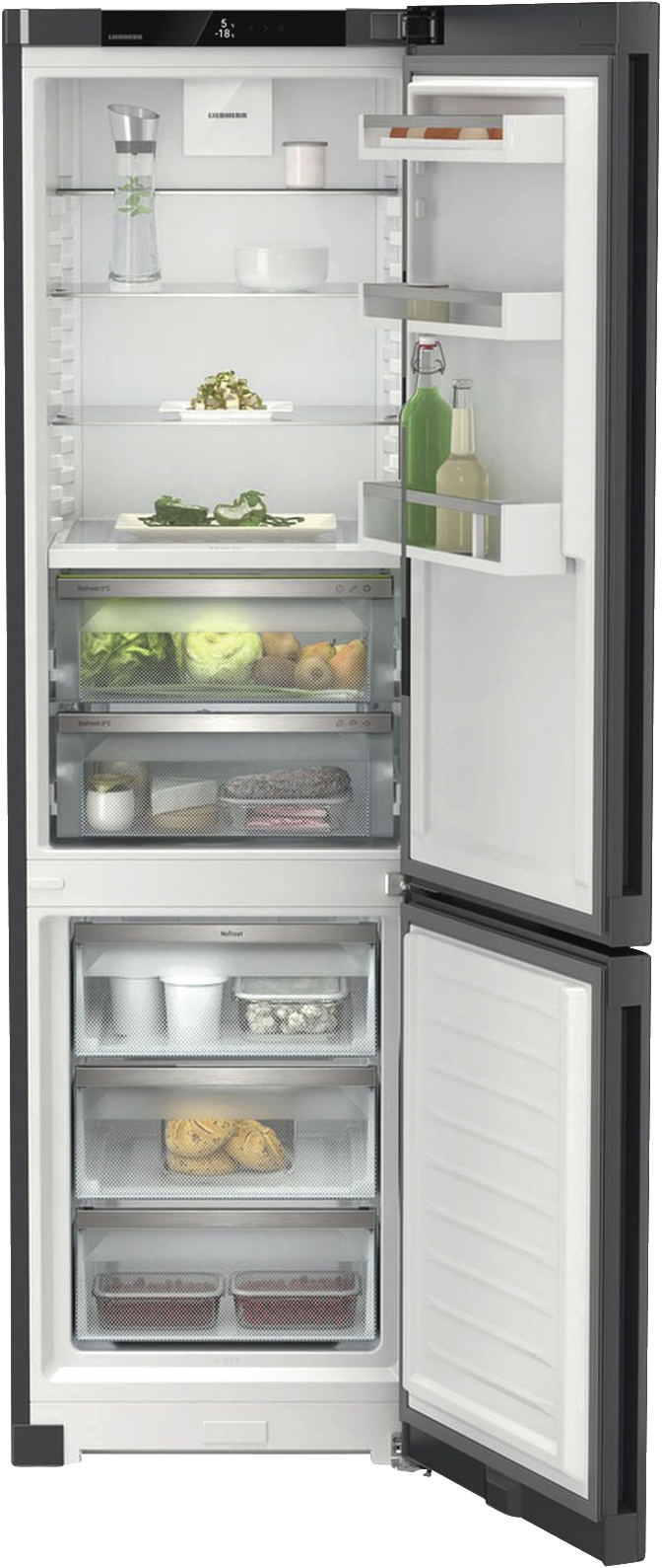 Liebherr CBNdgc 5723-20 - Kühl-Gefrierkombi 201,5cm | Plus | BioFresh + NoFrost | DarkGrey