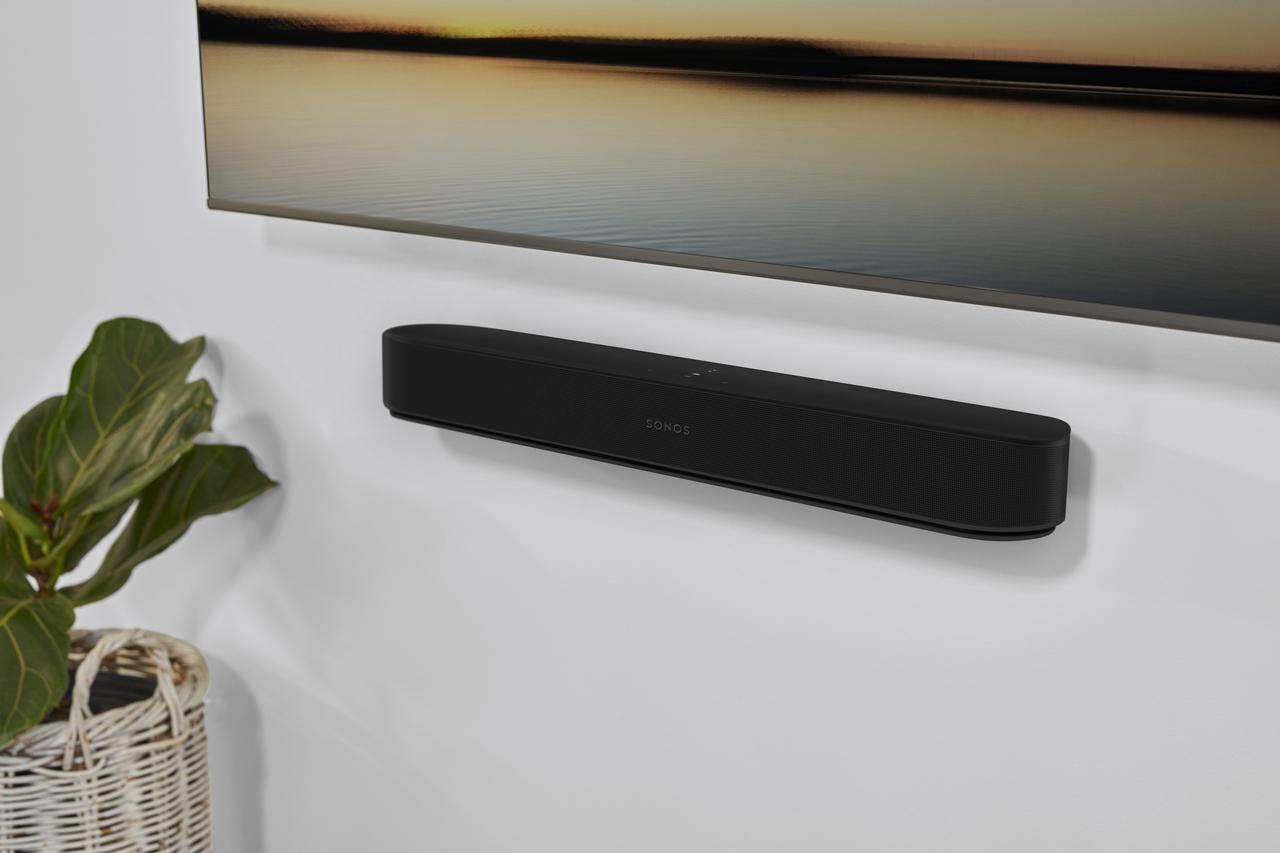 Sonos Beam (2. Generation) Smart Soundbar mit Amazon Alexa Sprachsteuerung und Dolby Atmos
