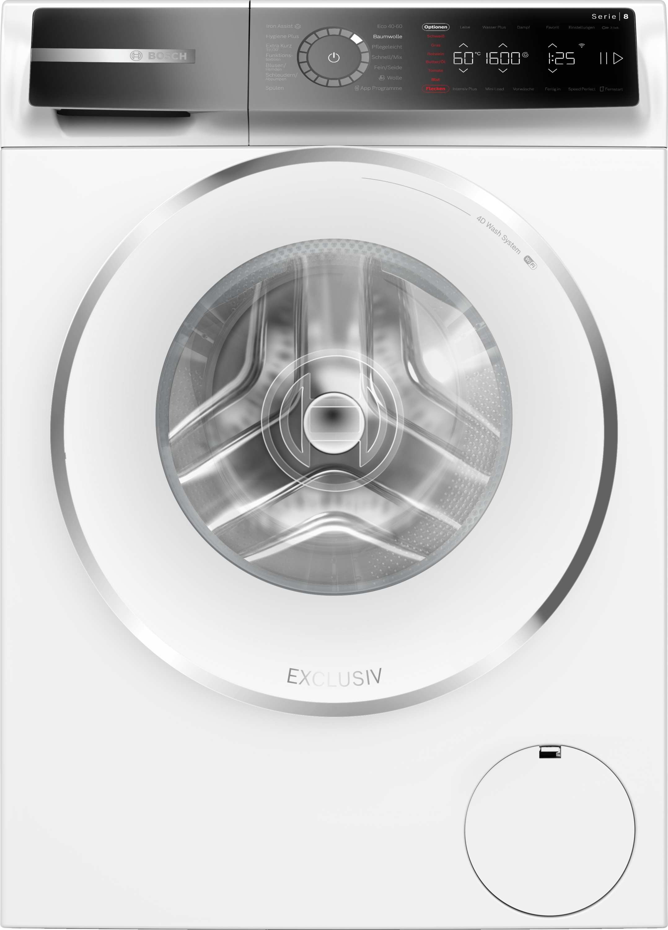 Bosch WGB266092 Waschmaschine | 11kg | 1600 U/min | EEK A | Iron Assist | Dampf Option | 72dB
