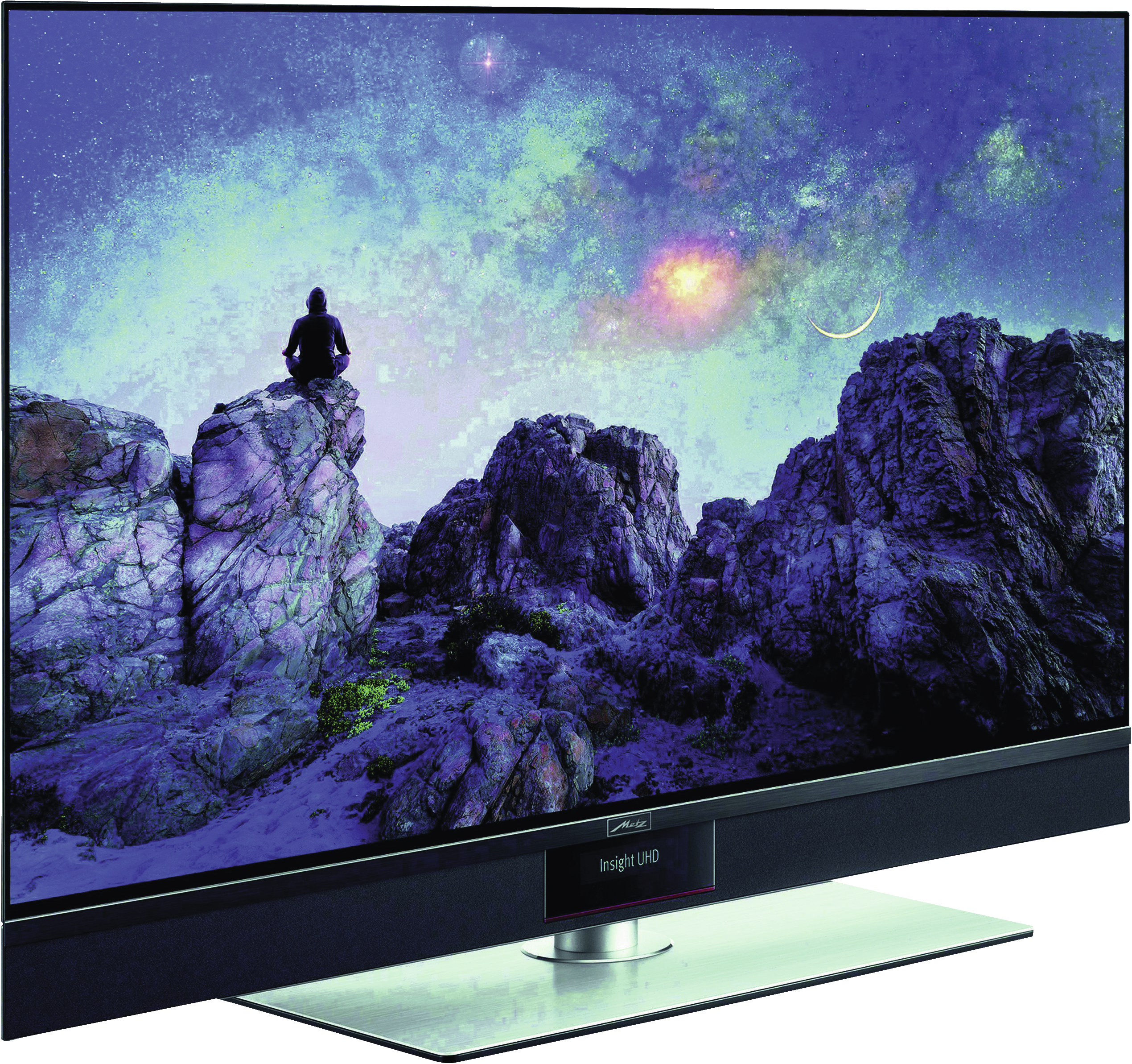 Metz Lunis 65 FA85 OLED twin R | 65 Zoll 4K OLED | Twin-Tuner | integr. Festplatte