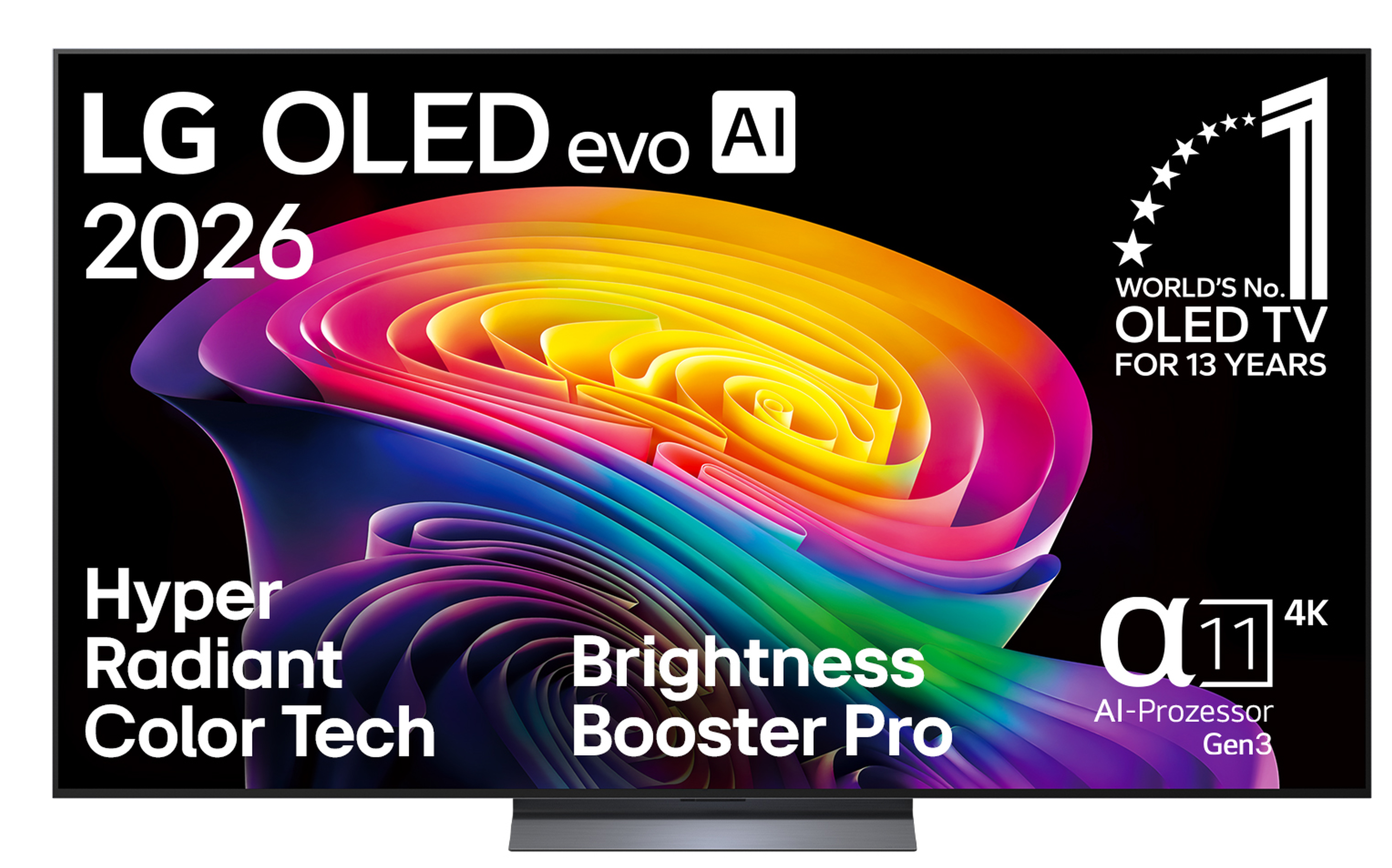 LG OLED77C68LA - 77 Zoll evo AI C6 Smart-TV