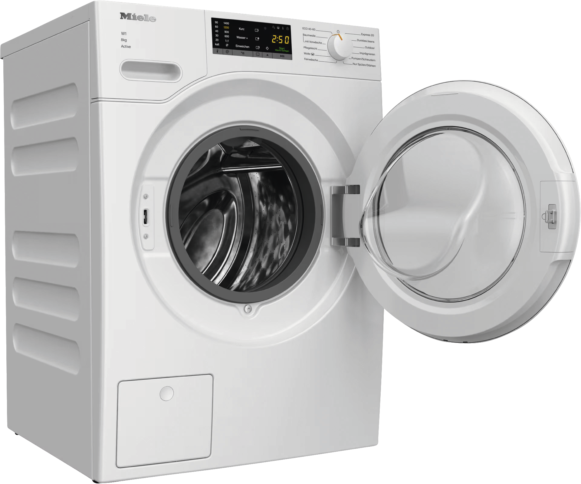 Miele WWA 120 WPS Active | W1 | 8 kg | W1 | 1.400 U/min | 72 dB | EEK A