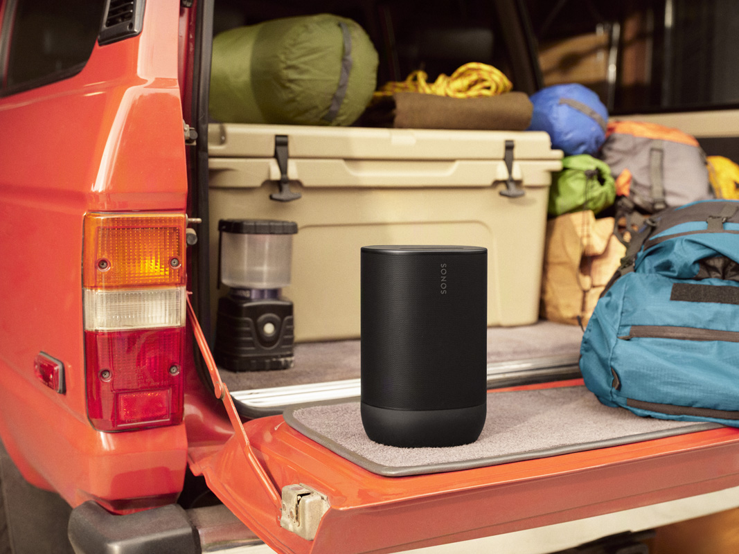 Sonos Move 2 Tragbarer WLAN- und Bluetooth-Lautsprecher