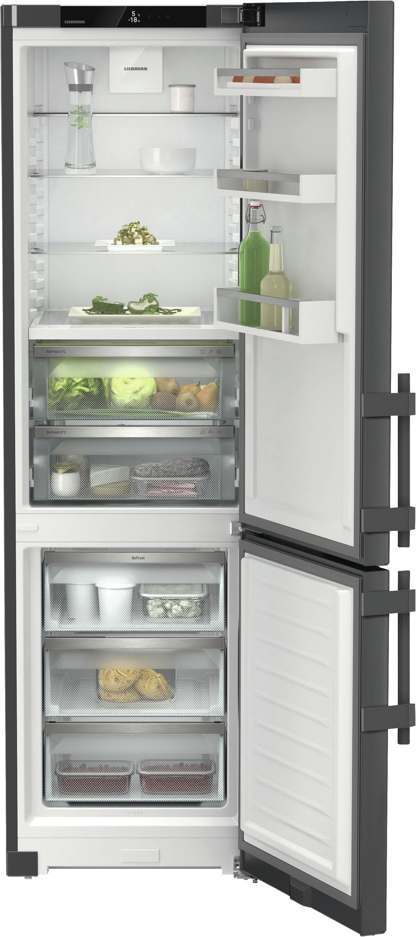 Liebherr CBNdgc 5733-20 - Kühl-Gefrierkombi 201,5cm | Plus | BioFresh + NoFrost | DarkGrey