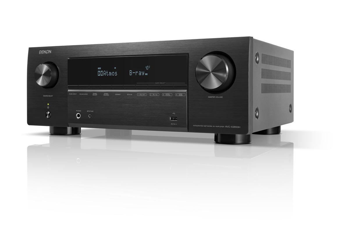 Denon AVC-X2850H – 7.2-Kanal AV-Verstärker