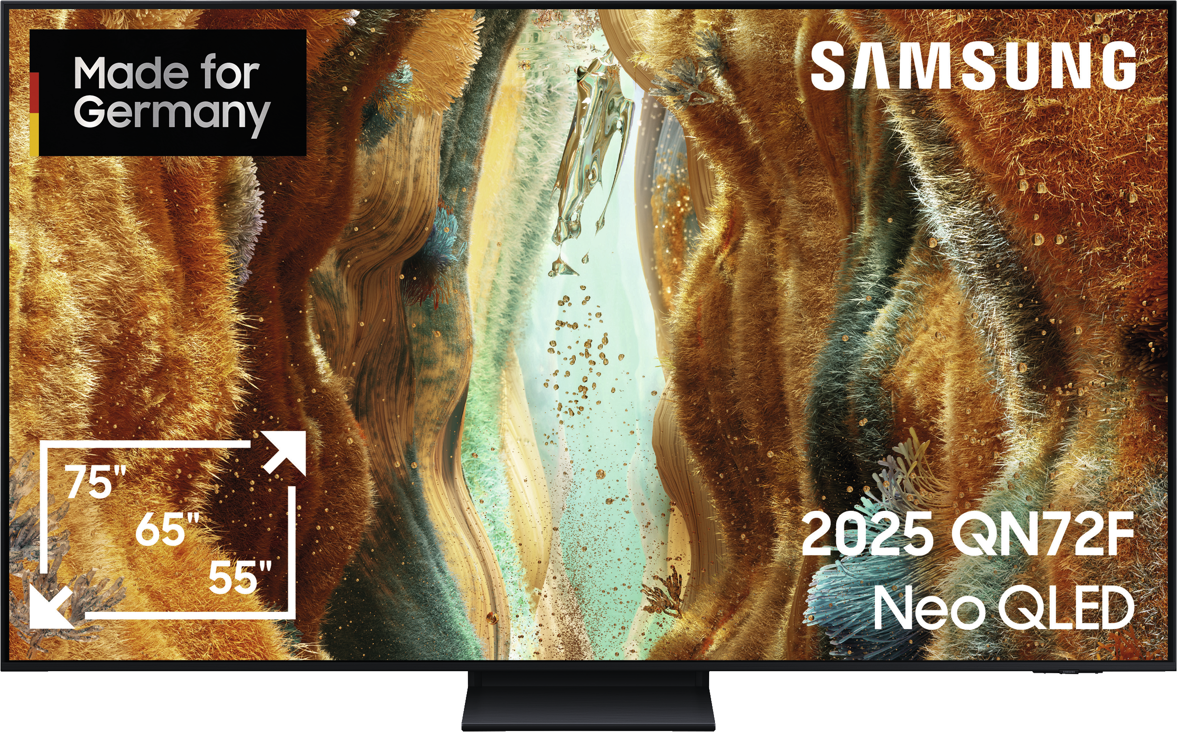 Samsung GQ85QN72FATXZG | 85 Zoll | 4K Ultra HD | Neo QLED | 100 Hz