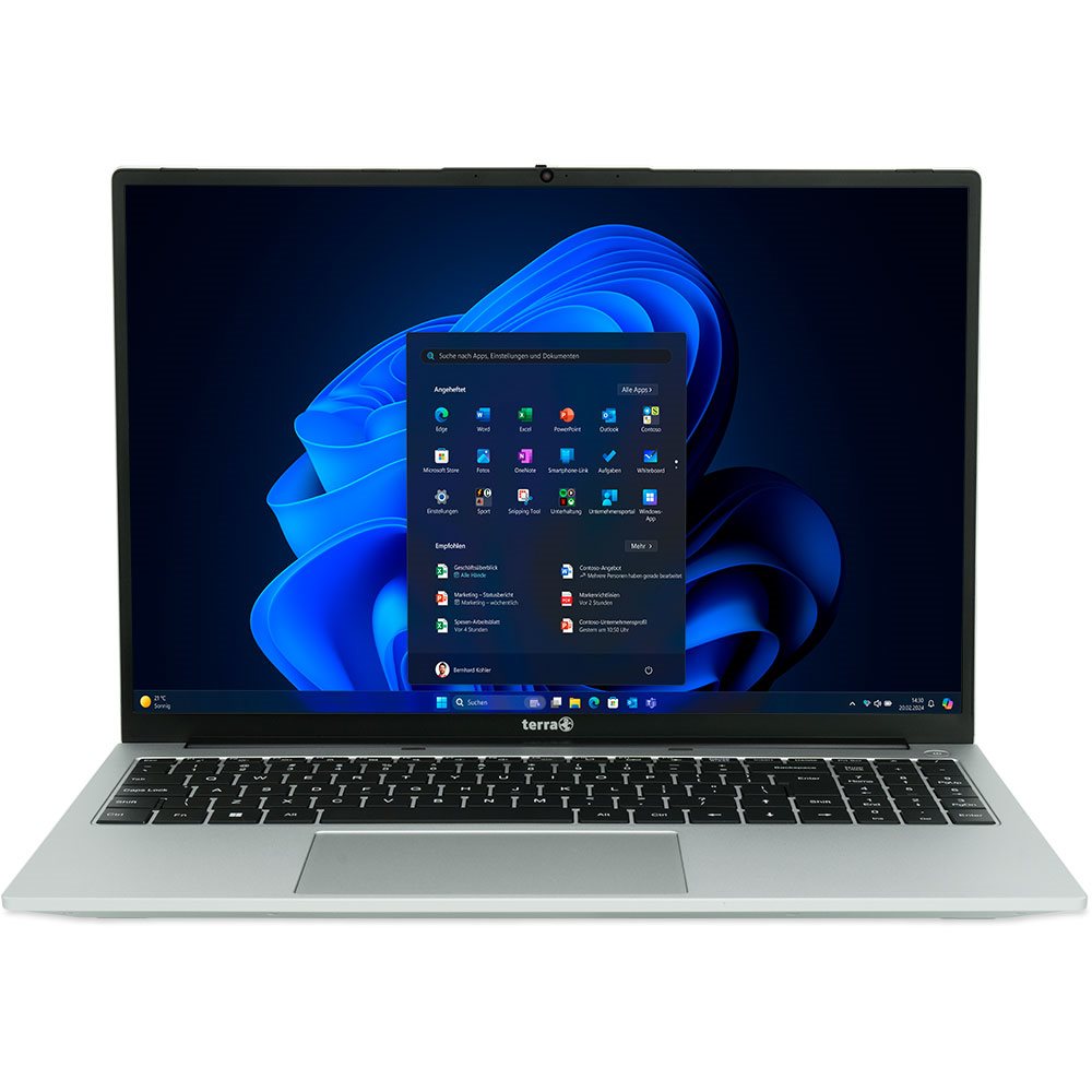 TERRA MOBILE 1610M | 16" WUXGA | Core Ultra 5-125U | 16GB DDR5 | 512GB SSD | Win 11 Pro