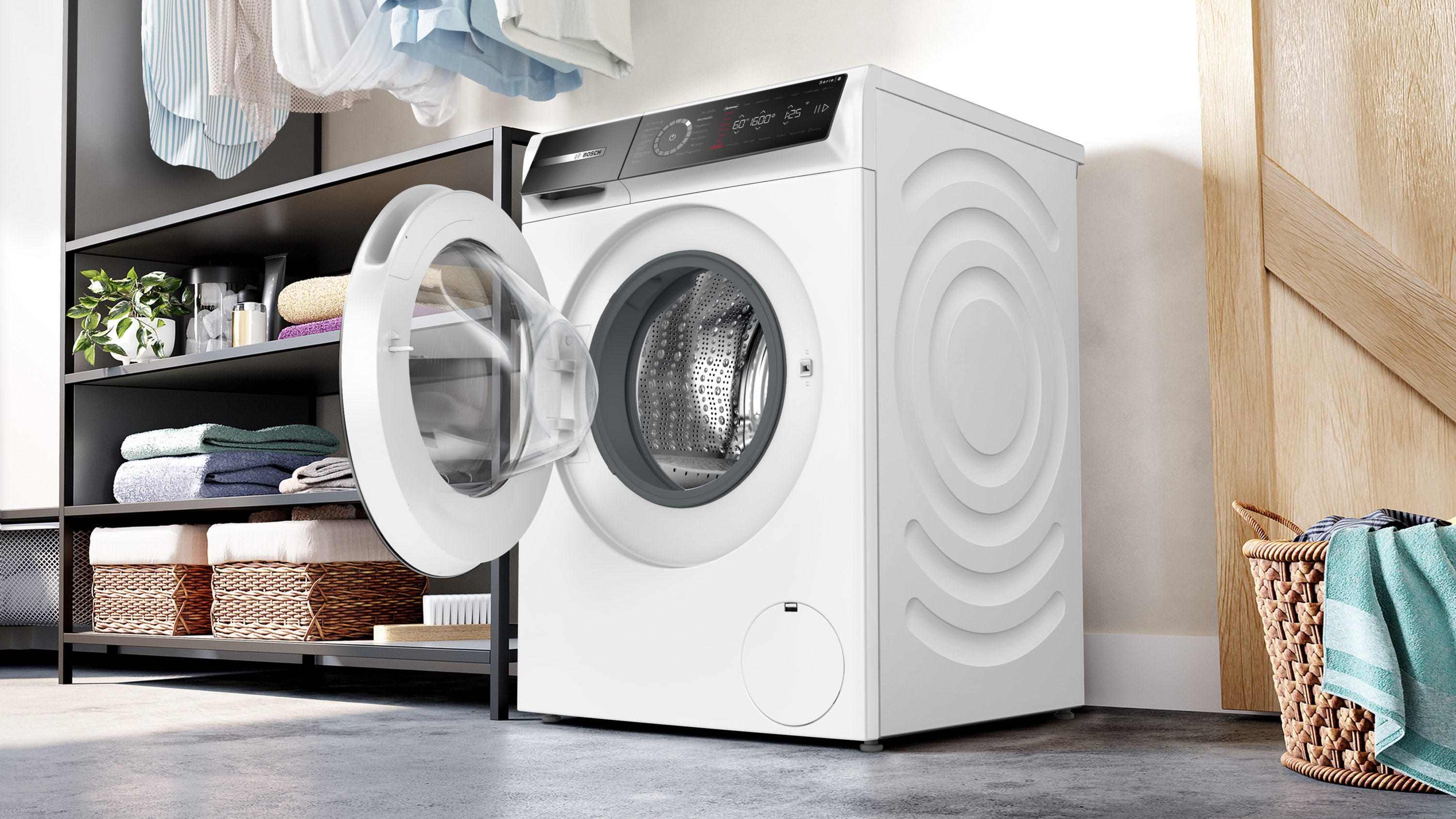Bosch WGB266092 Waschmaschine | 11kg | 1600 U/min | EEK A | Iron Assist | Dampf Option | 72dB