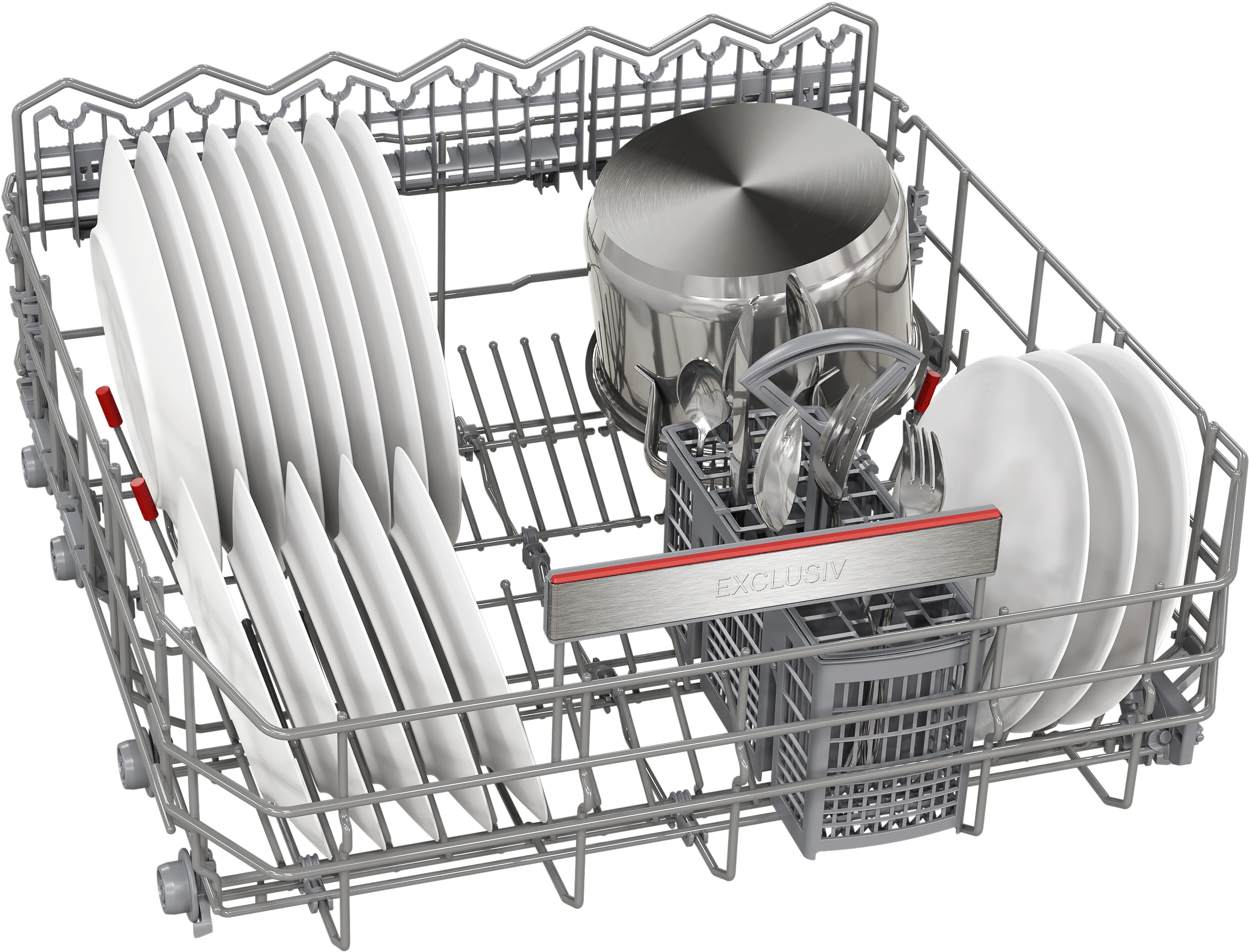 Bosch SBV6YCX0ME XXL Geschirrspüler vollintegr. | 60 cm | Max Flex Pro Körbe | Time Light | PerfectDry