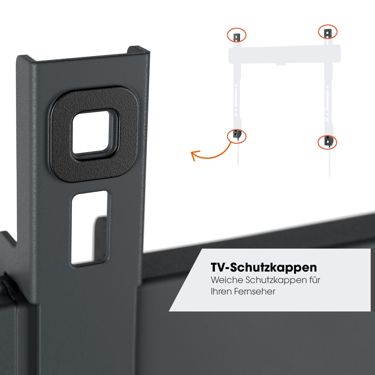 Vogels ELITE TVM5645 Schwenkbarer TV-Wandhalter für Geräte von 40"-77"