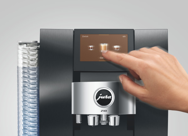 JURA Z10 Aluminium Black (EB) Kaffeevollautomat