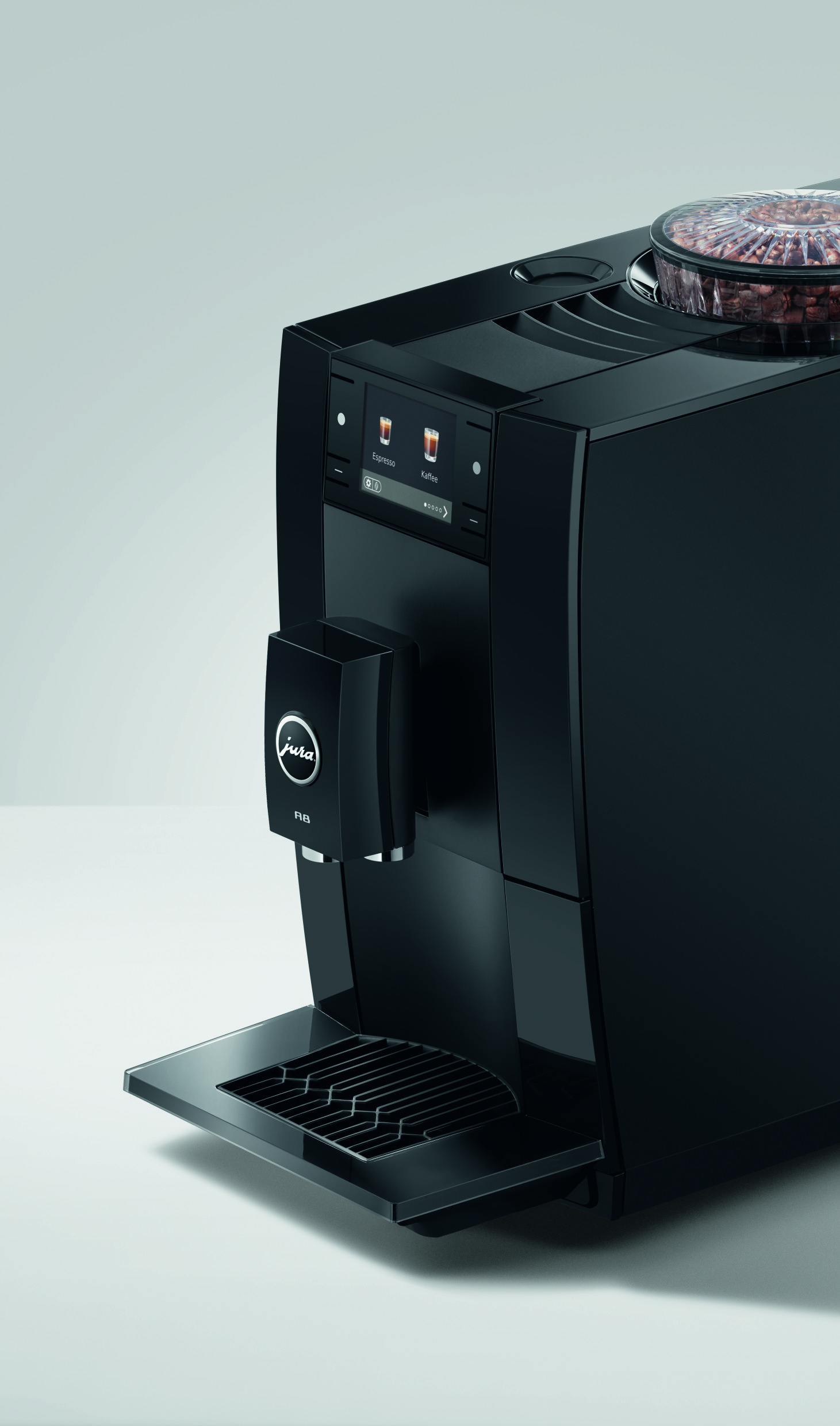 JURA A8 (EA) Piano Black | 15 bar | 0,8 l Tank