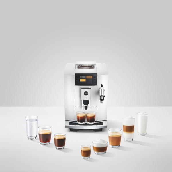 JURA E8 (ED) Piano White Kaffeevollautomat
