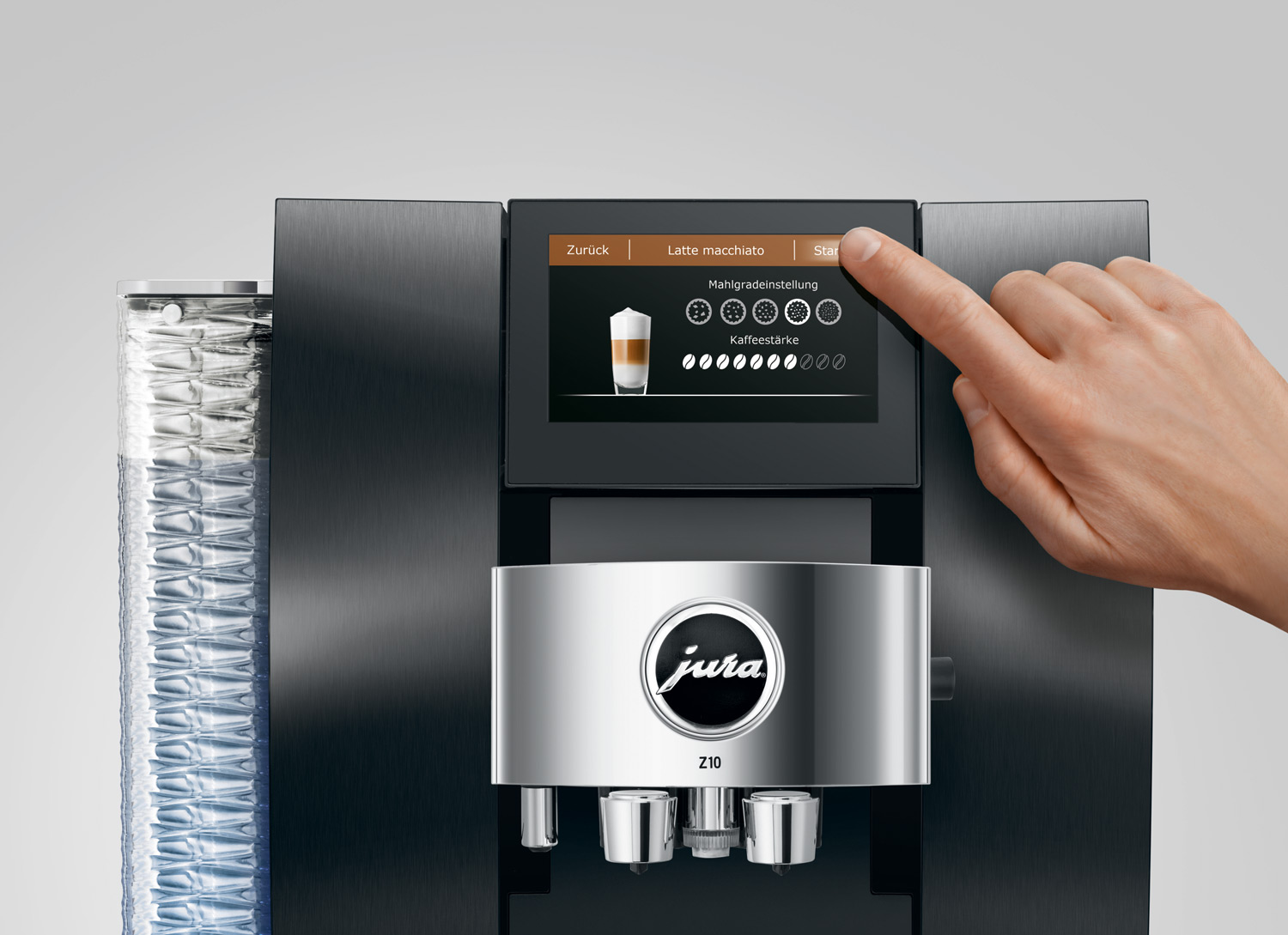 JURA Z10 (EA) Aluminium Dark Inox