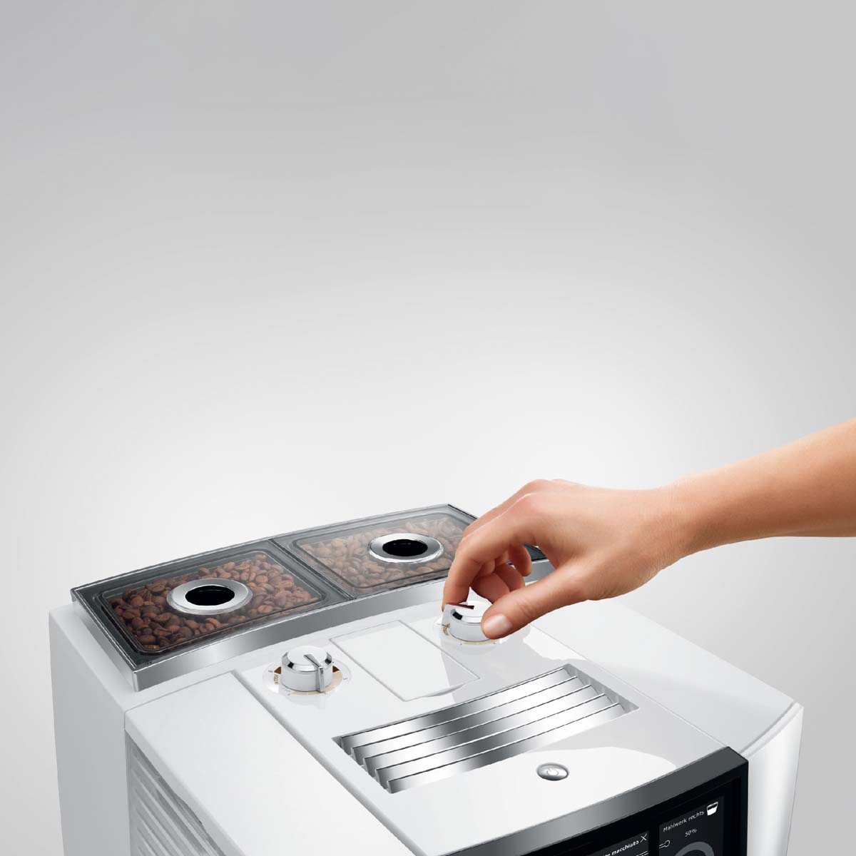 JURA J8 (EA) Twin Diamond White