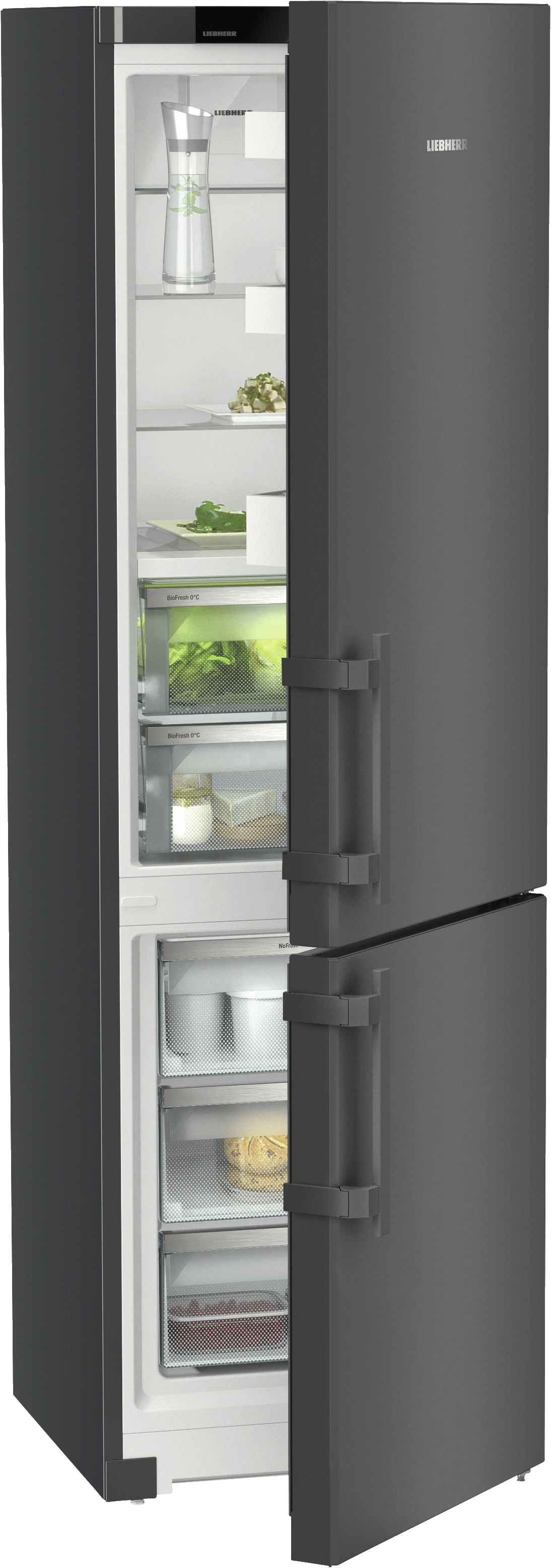 Liebherr CBNdgc 5733-20 - Kühl-Gefrierkombi 201,5cm | Plus | BioFresh + NoFrost | DarkGrey
