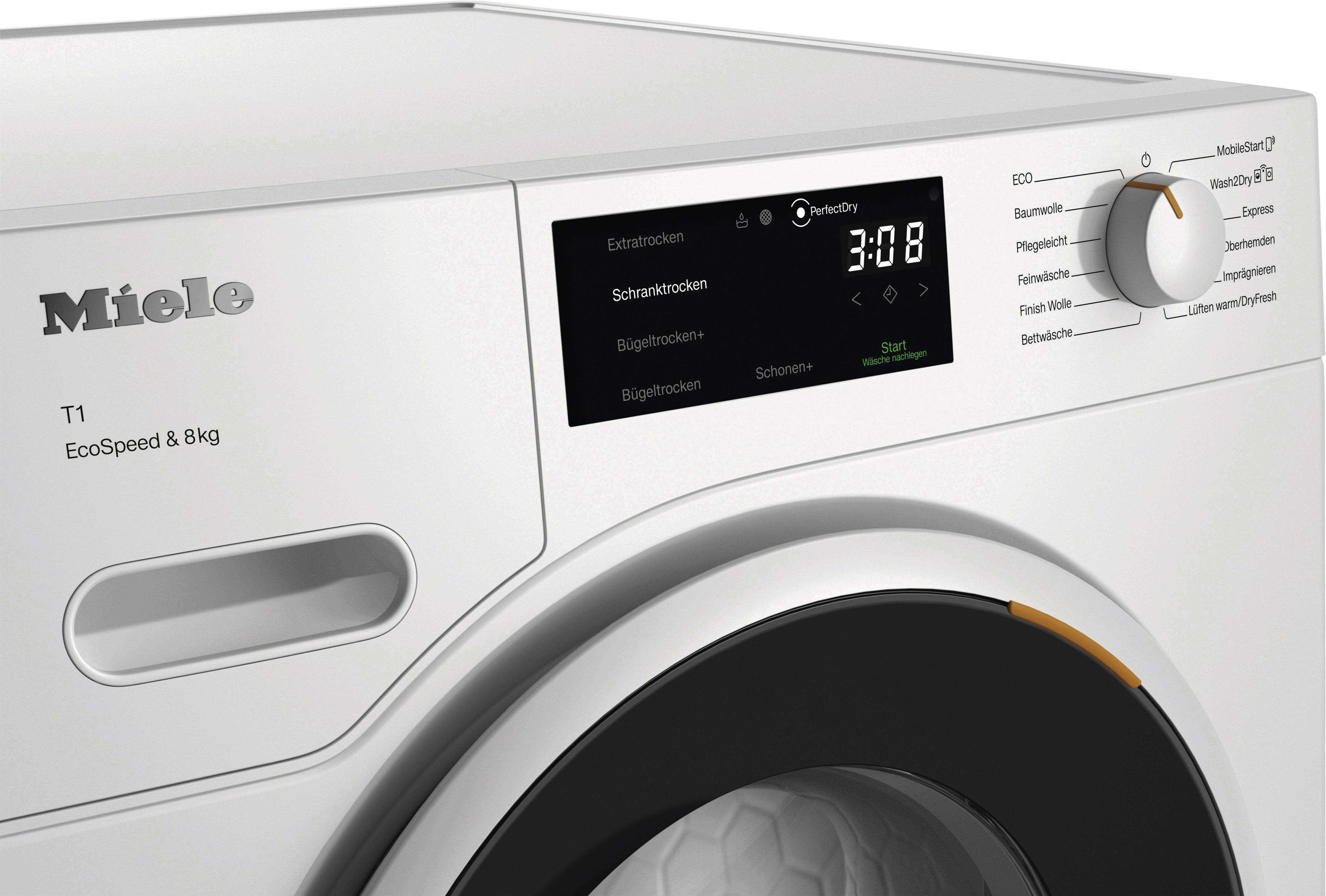 Miele TWC 640 WP | T1 | Wärmepumpentrockner | 8 kg | DryProtect | EEK C