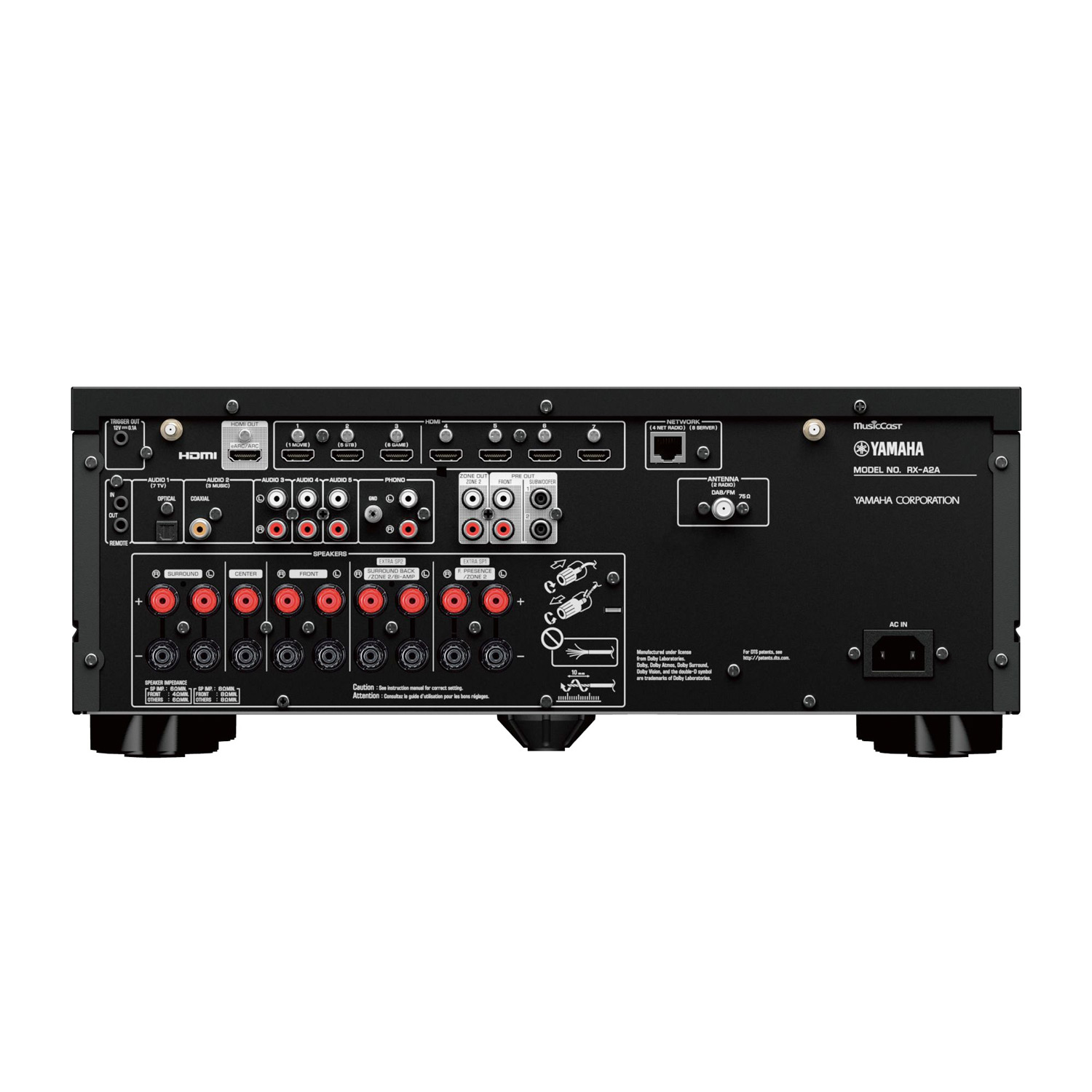 Yamaha RX-A2A 7.2 Kanal AV-Receiver