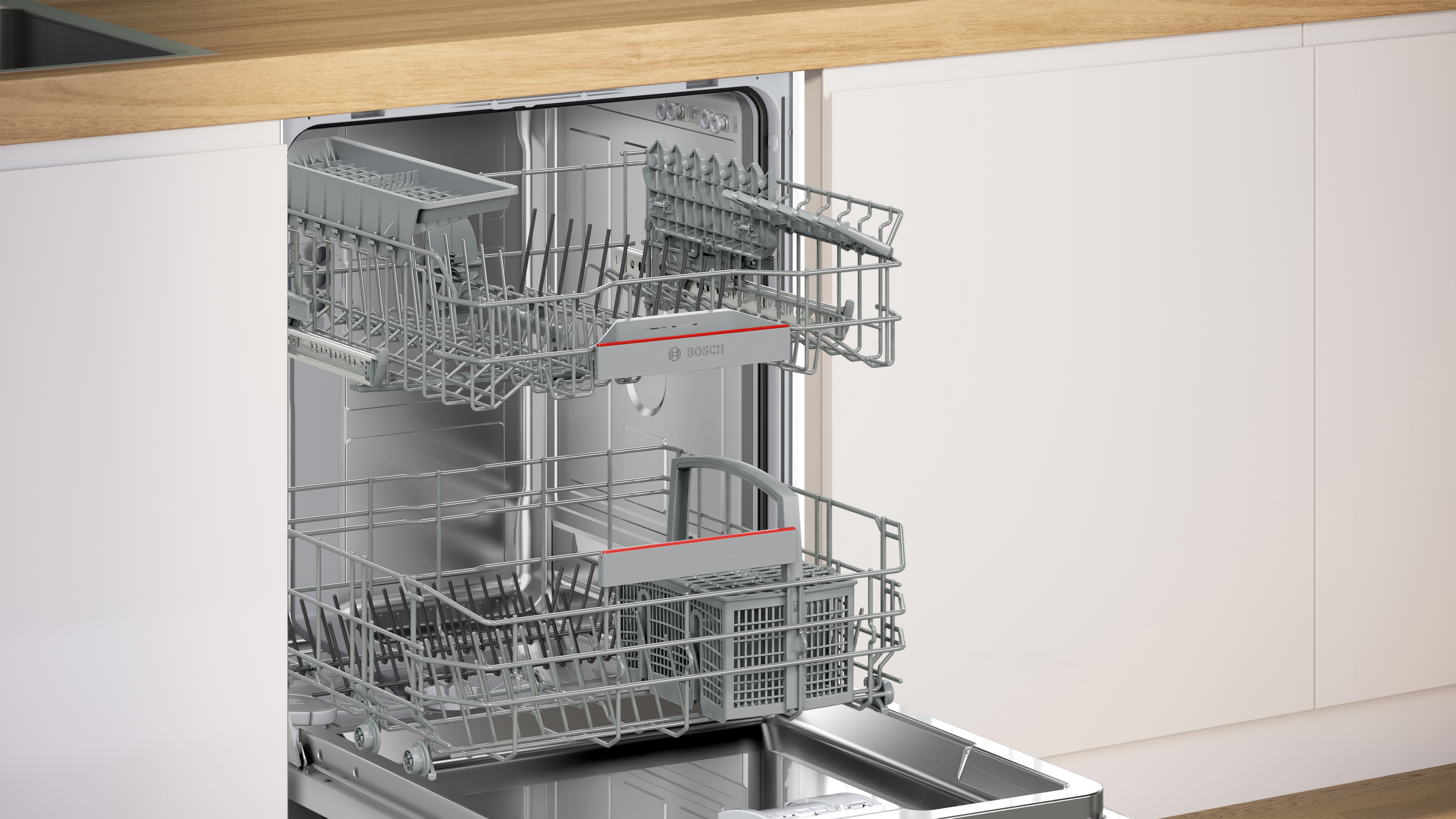 Bosch SMI4EBS03D Teilintegrierter Geschirrspüler | 60 cm | EEK A | 42 dB