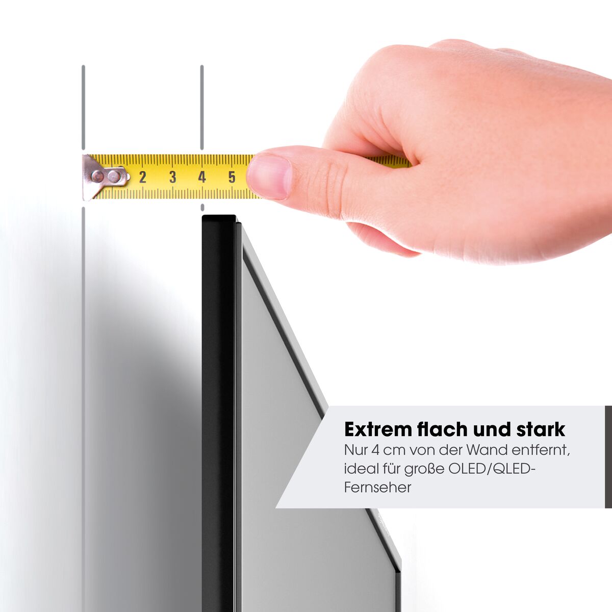 Vogels ELITE TVM5645 Schwenkbarer TV-Wandhalter für Geräte von 40"-77"
