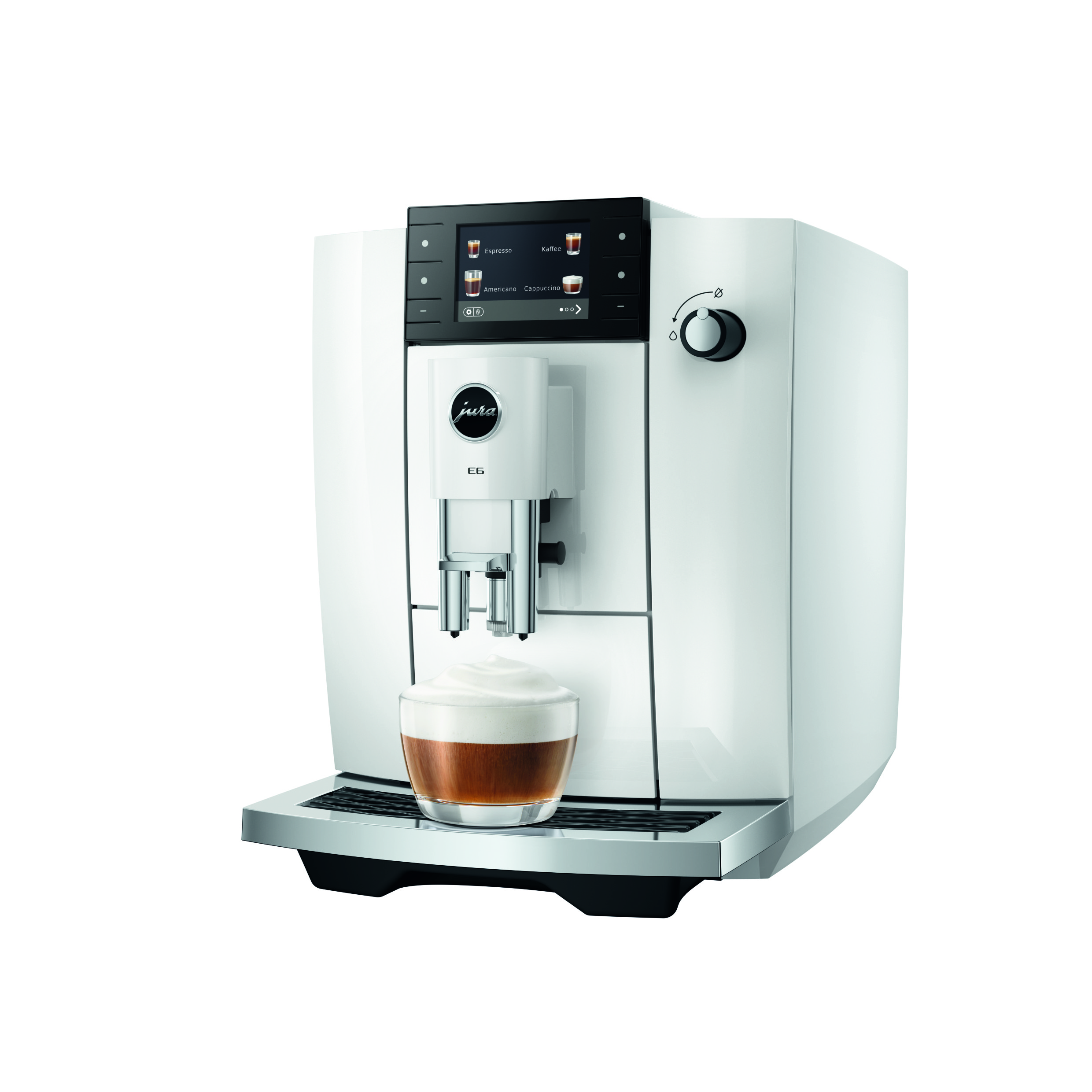 JURA E6 (ED) Piano White | 15 bar | 1,9 l Tank