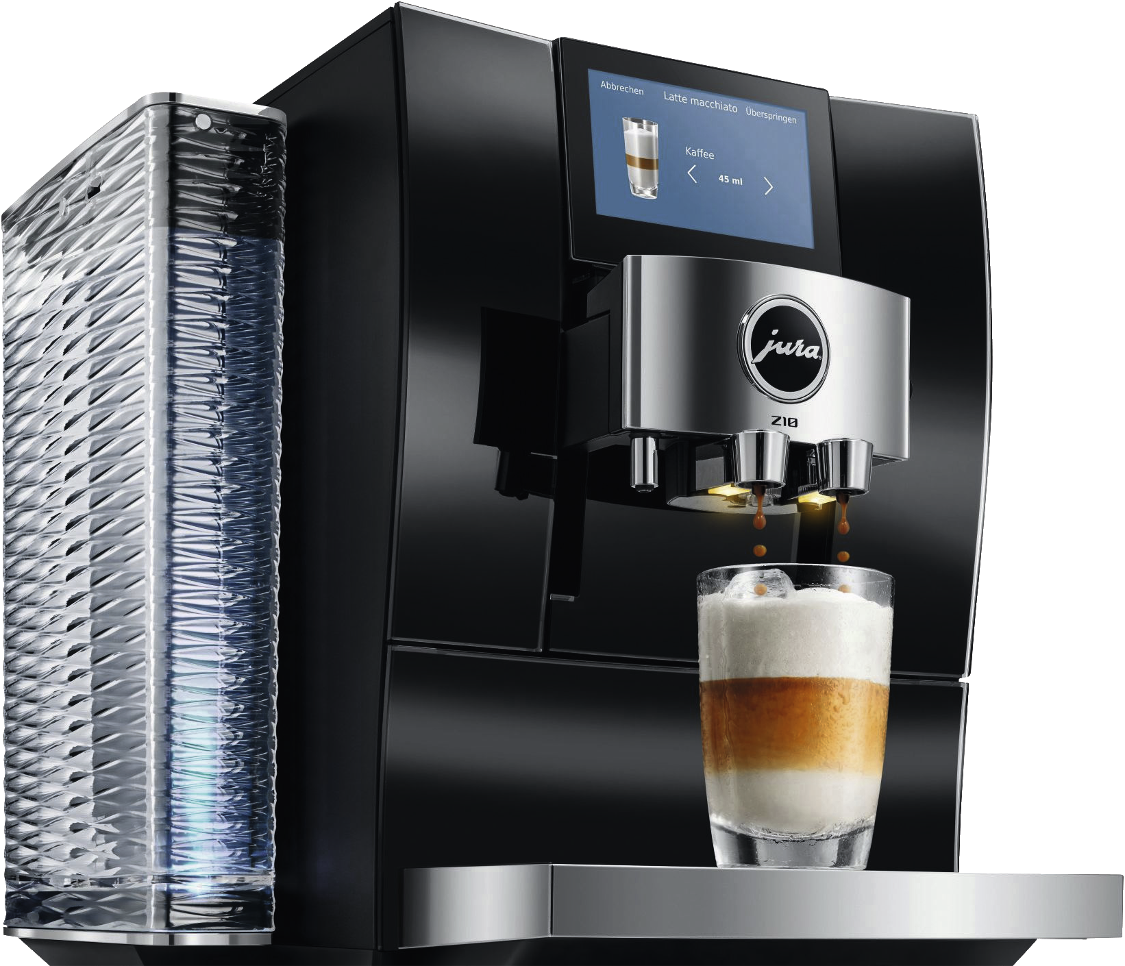 JURA Z10 (EB) Diamond Black | Kaffeevollautomat | 15 bar | 2,4 l Tank