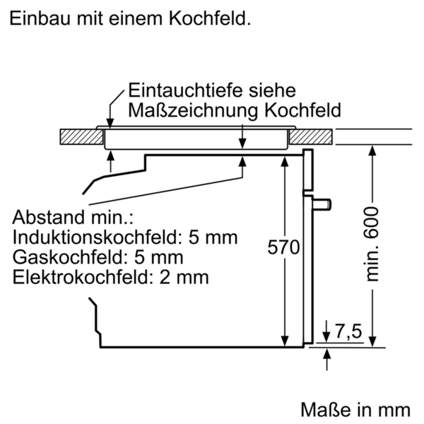 Bosch HBG579BS0 Einbau-Backofen, Serie 6 Aussteller