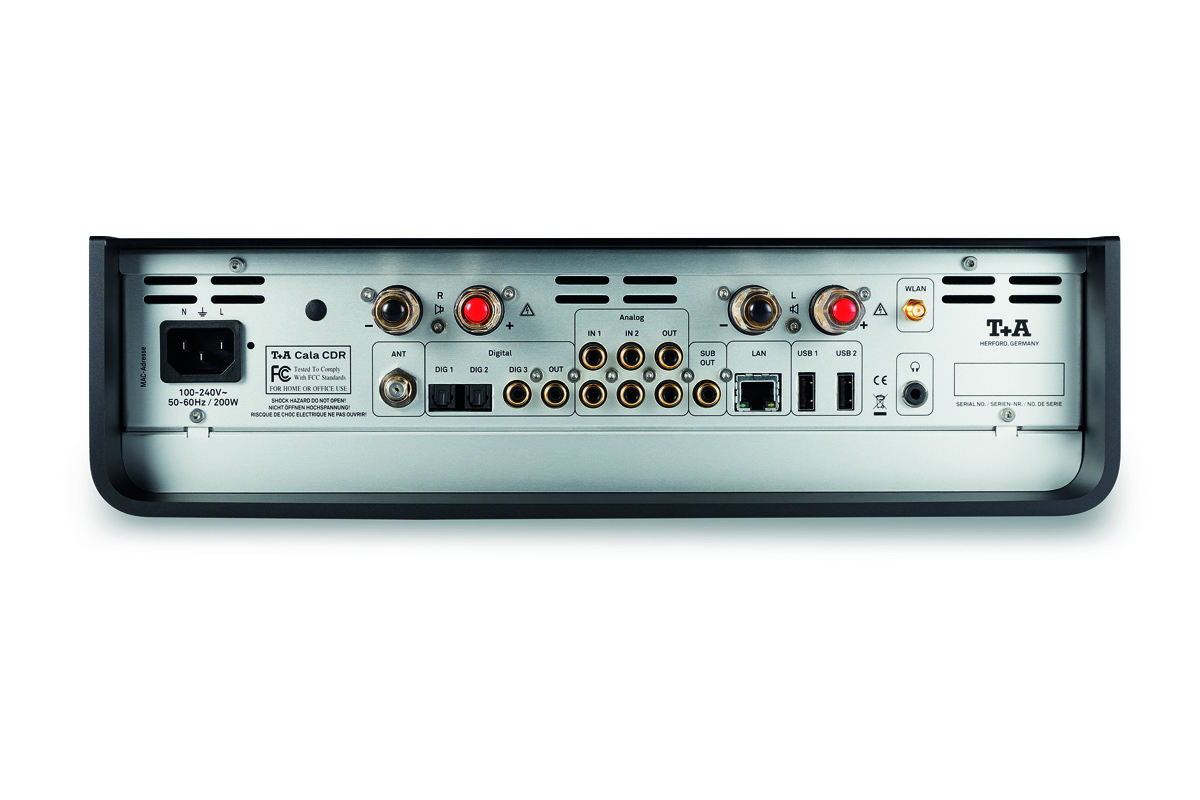 10097_TA_Cala_CDR_Rueckseite T+A CALA CDR Streaming- und CD-Receiver