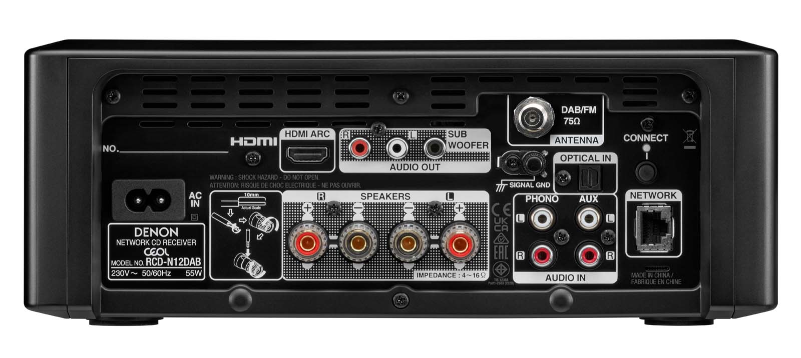 Denon Ceol N12DAB Stereo-Komplettsystem