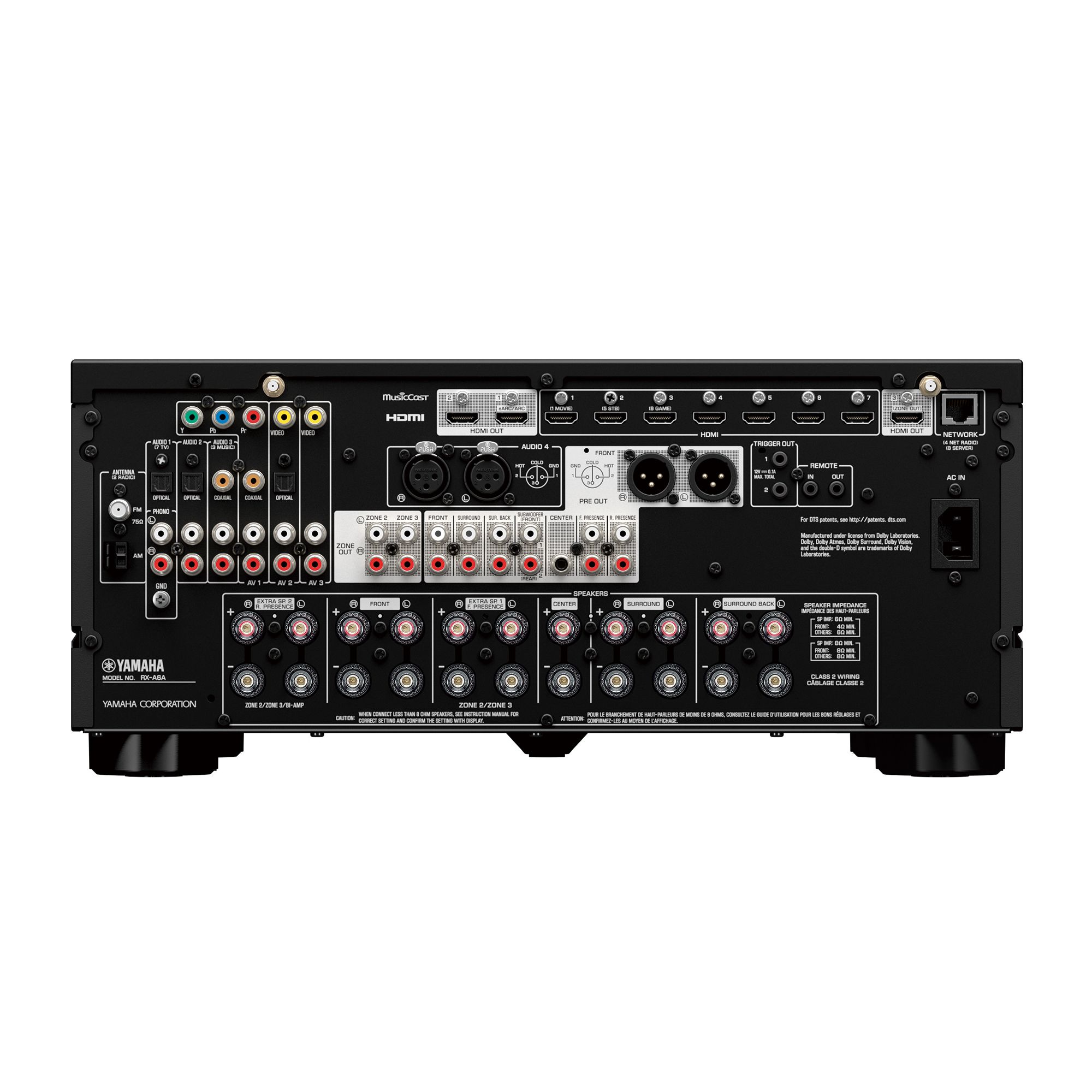 Yamaha RX-A6A 9.2 Kanal AV-Receiver