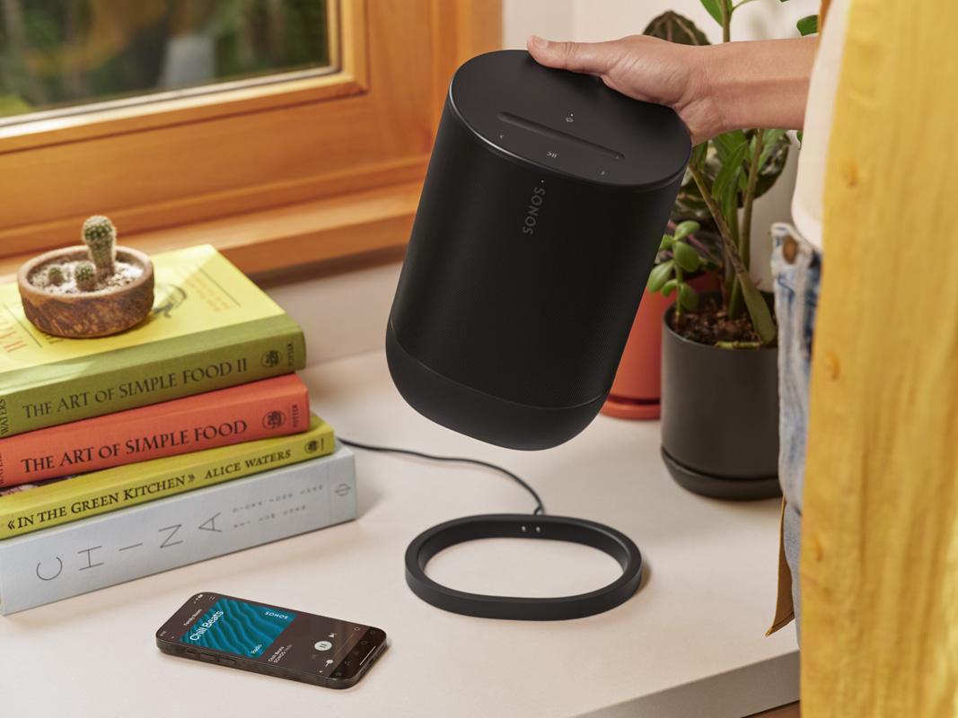 Sonos Move 2 Tragbarer WLAN- und Bluetooth-Lautsprecher