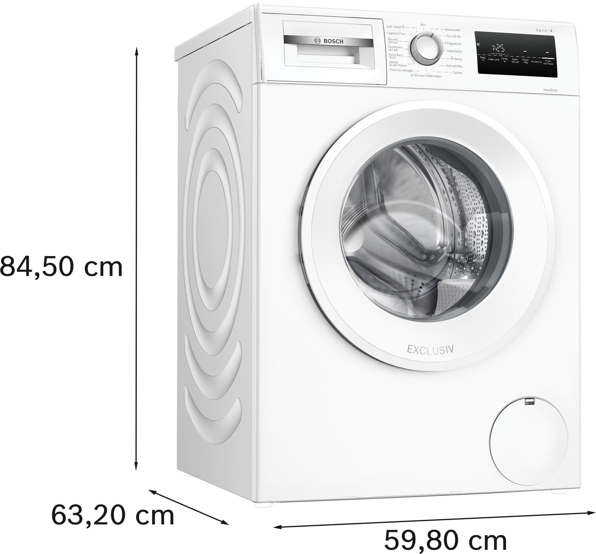 Bosch WAN2829E Waschmaschine | 8kg | 1400 U/min | Iron Assist | Speed Perfect | EEK A | 71dB