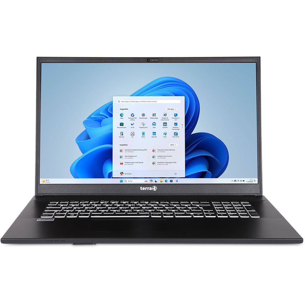 TERRA MOBILE 1716R | 17.3" FHD | Core i3-1315U | 8GB RAM | 500GB SSD | Win 11 Home
