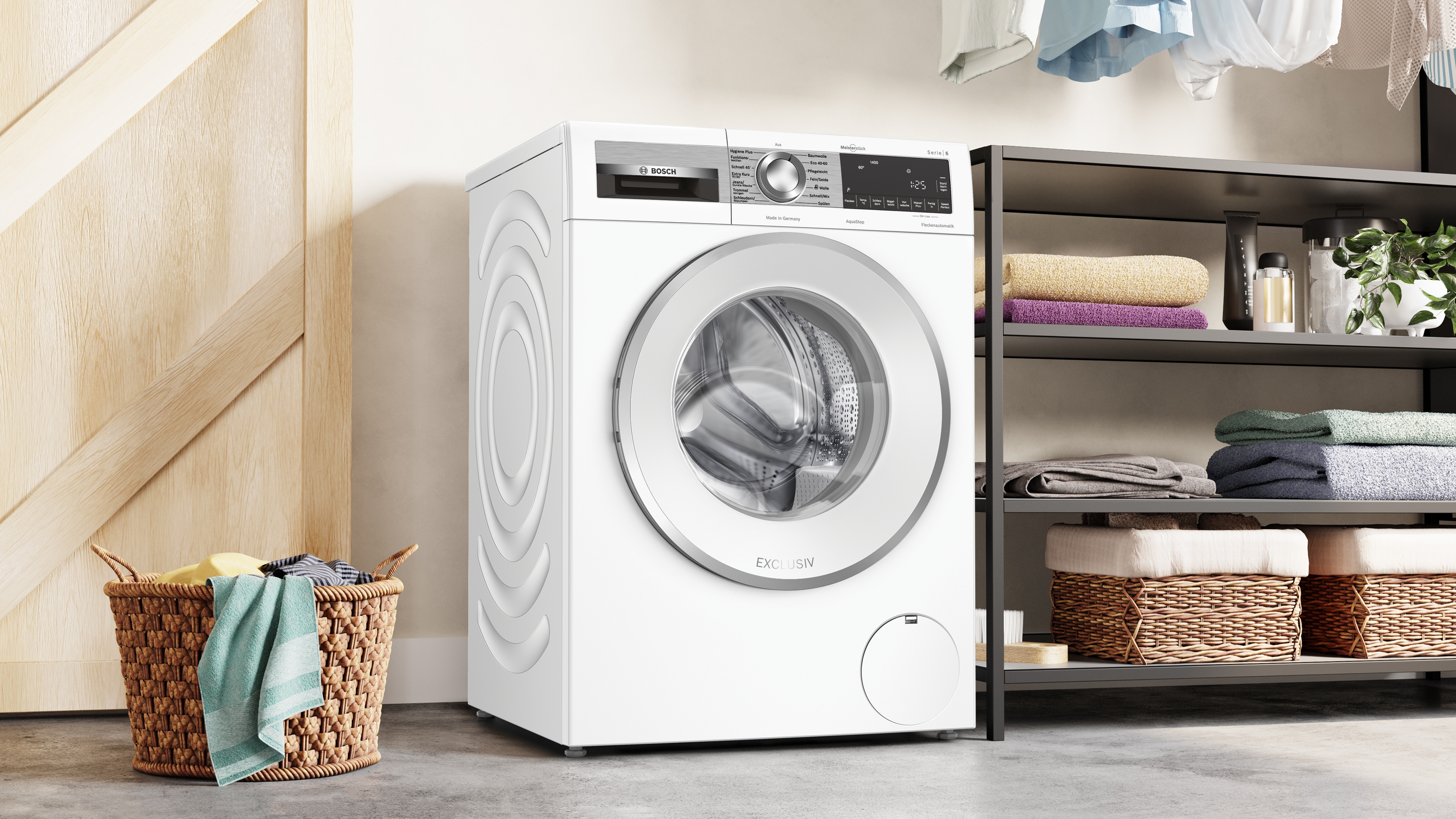 Bosch WGG244190 Waschmaschine | 9 kg | 1400 U/min | Speed Perfect | EEK A | 69 dB